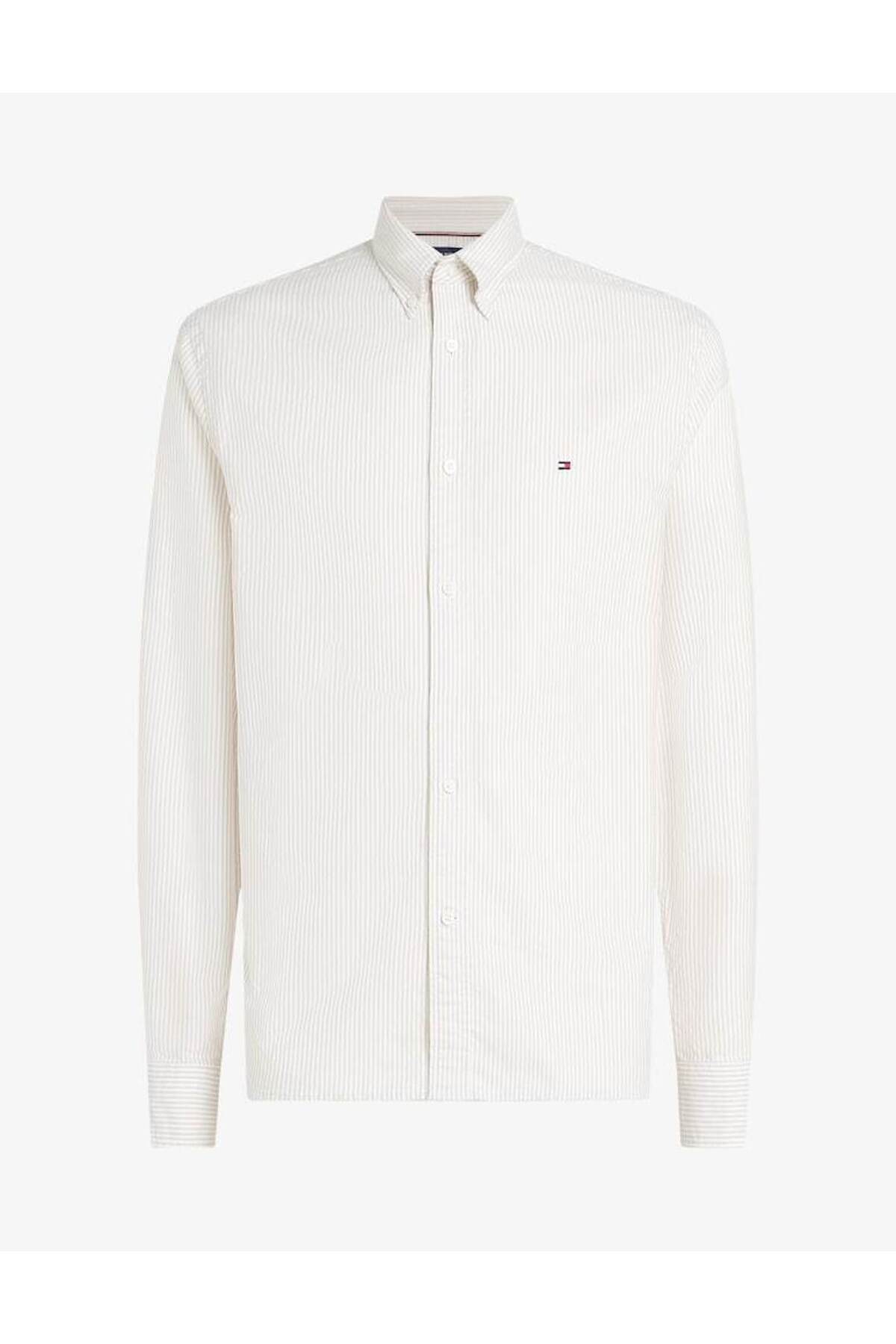 پیراهن مردانه راسته آستین بلند | تامی هیلفیگر Tommy Hilfiger MW0MW36238 - تصویر 4