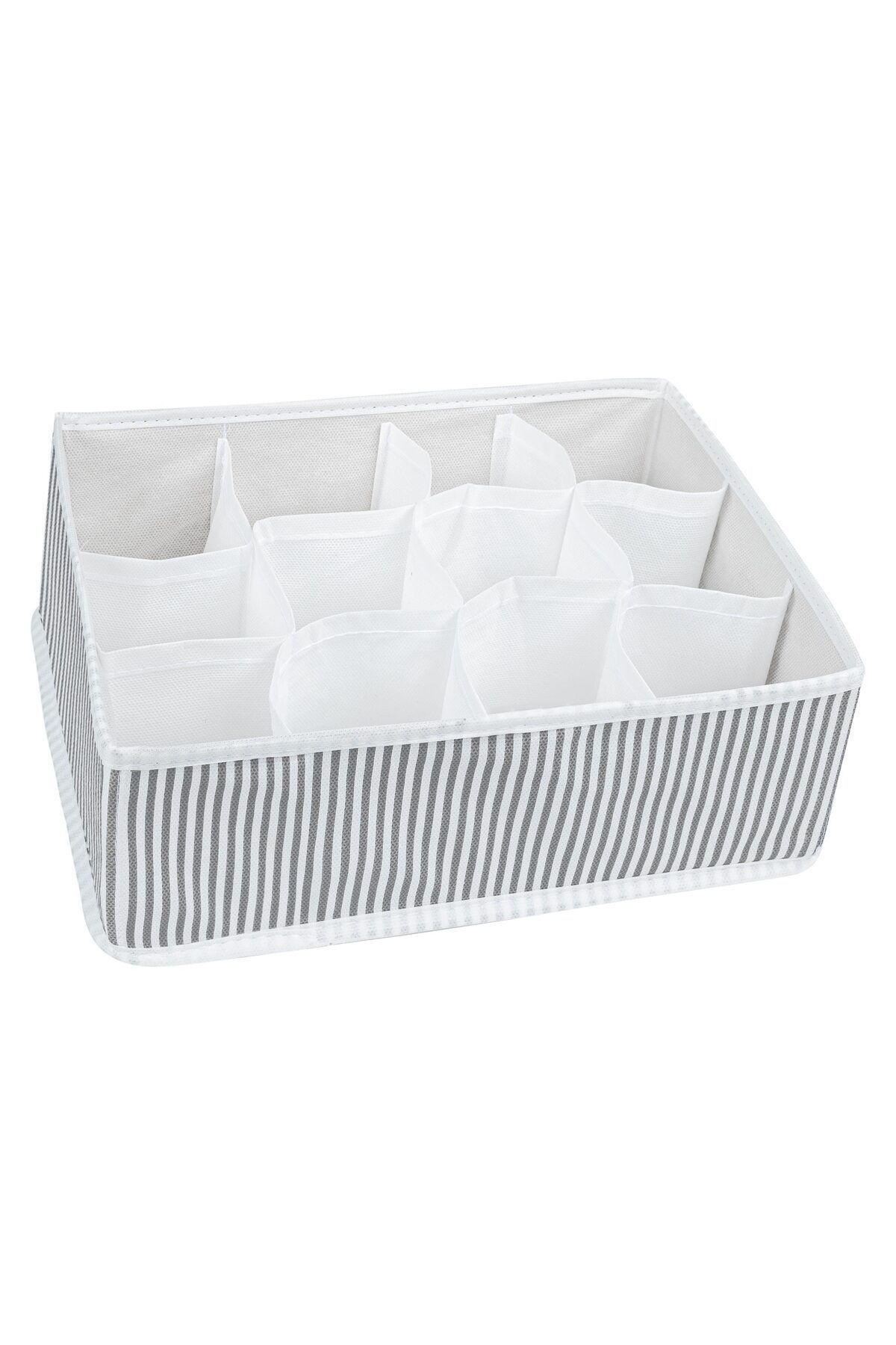 teknotrust-4 Pieces 12 Compartments Practical Socks and Tie Organizer - Paper Box 4