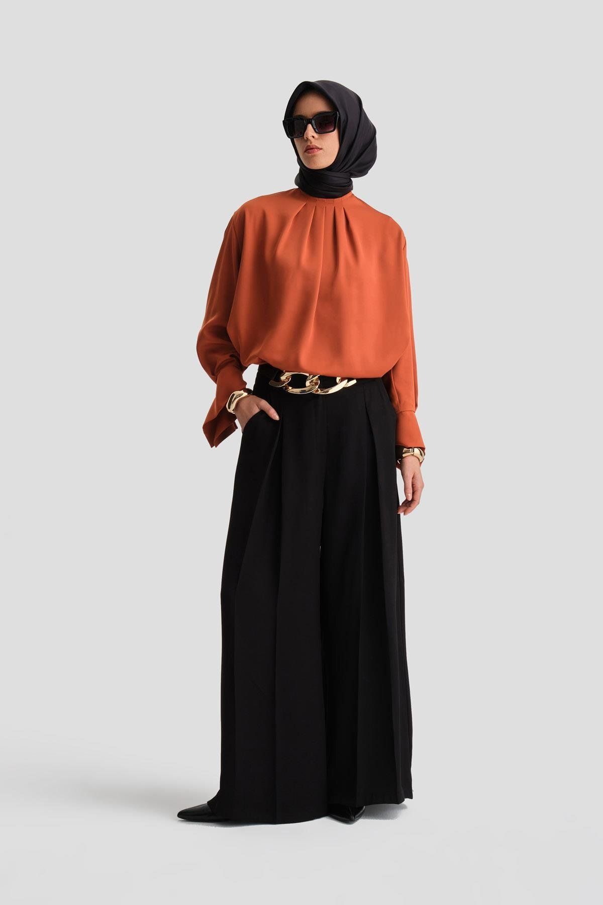 بلوز کمربند کاف 24k3612 کاشی Armine