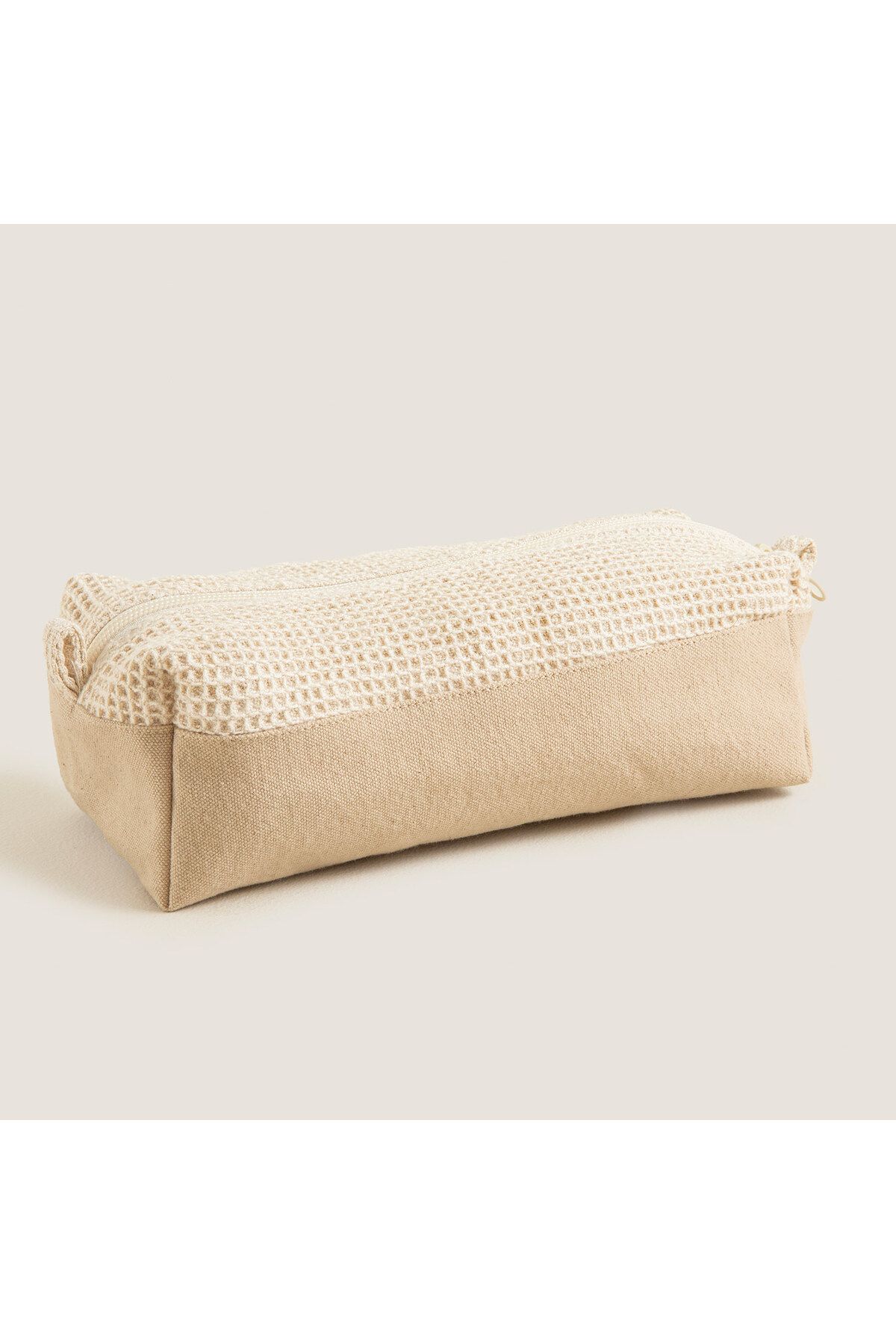 Fuse Dikdörtgen Organizer Çanta 24 Cm Natural