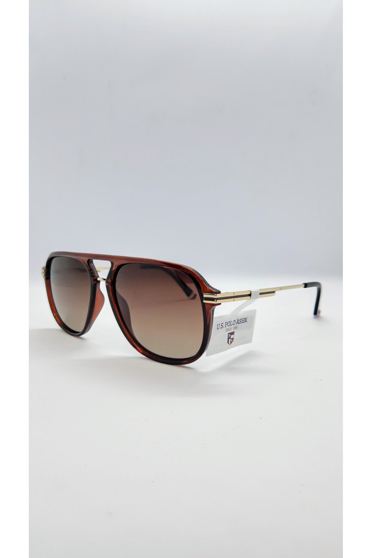 U.S. Polo Assn.-Sunglasses - Brown - Oval 1