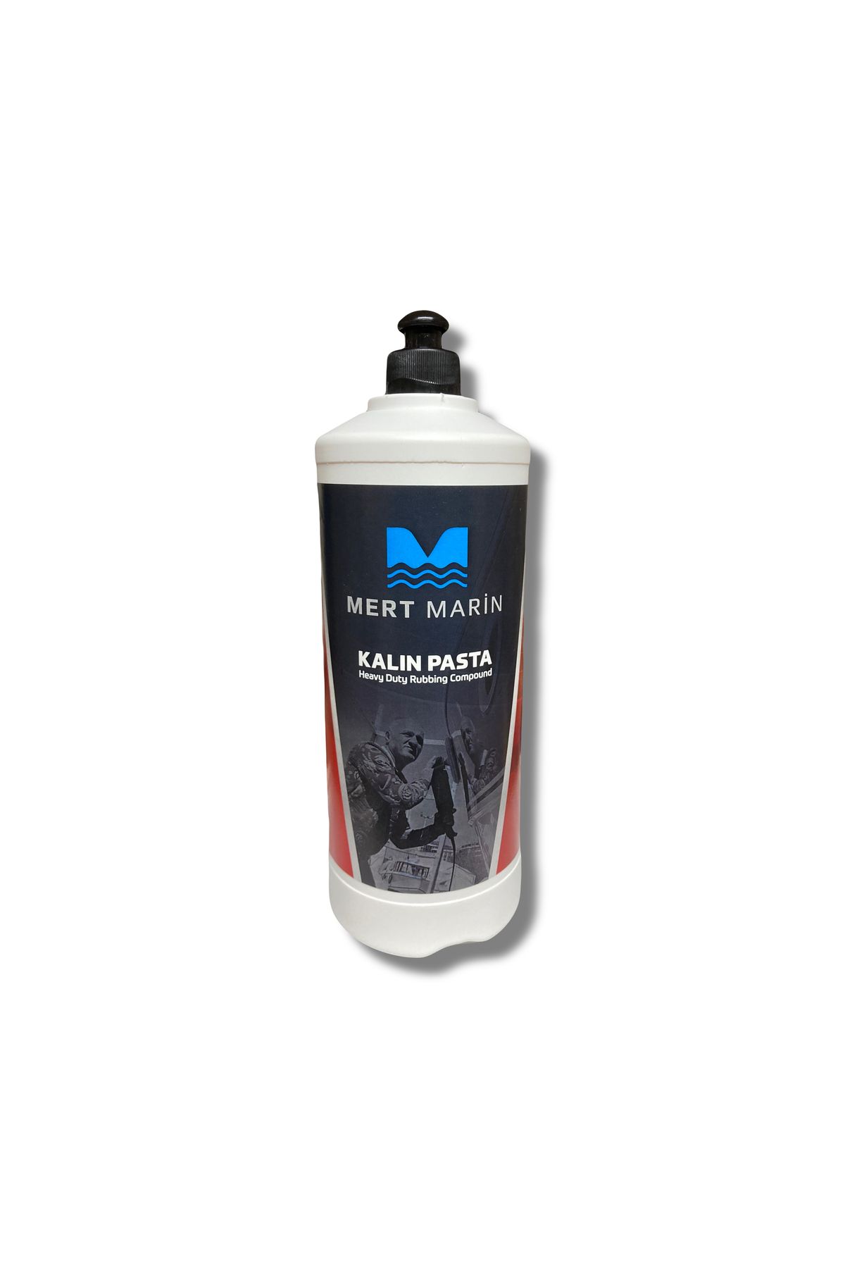 CAR Mert Marin Kalın Pasta Heavy Duty Rubbing Compound 1lt