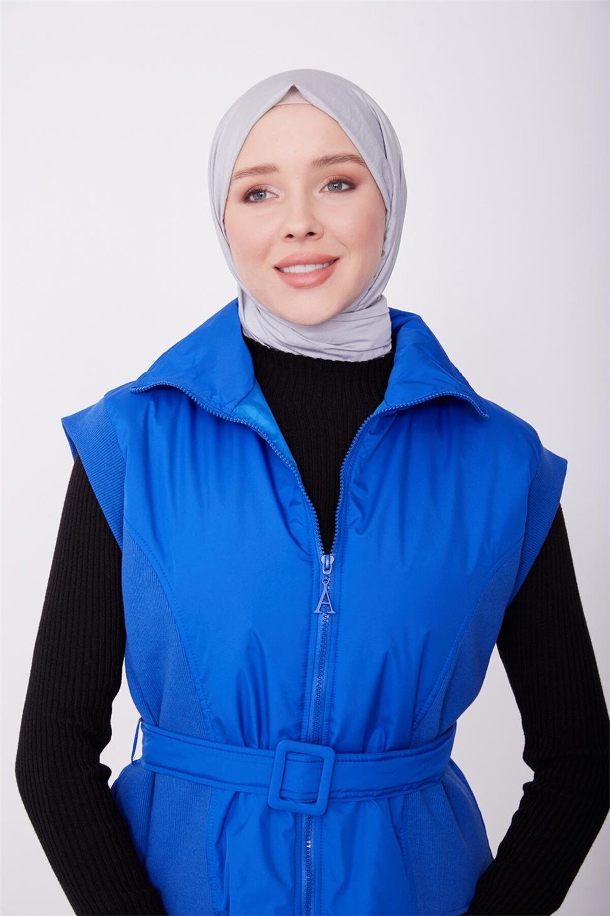 Armine-Purple Blue Camisole Vest - 23K4603 3