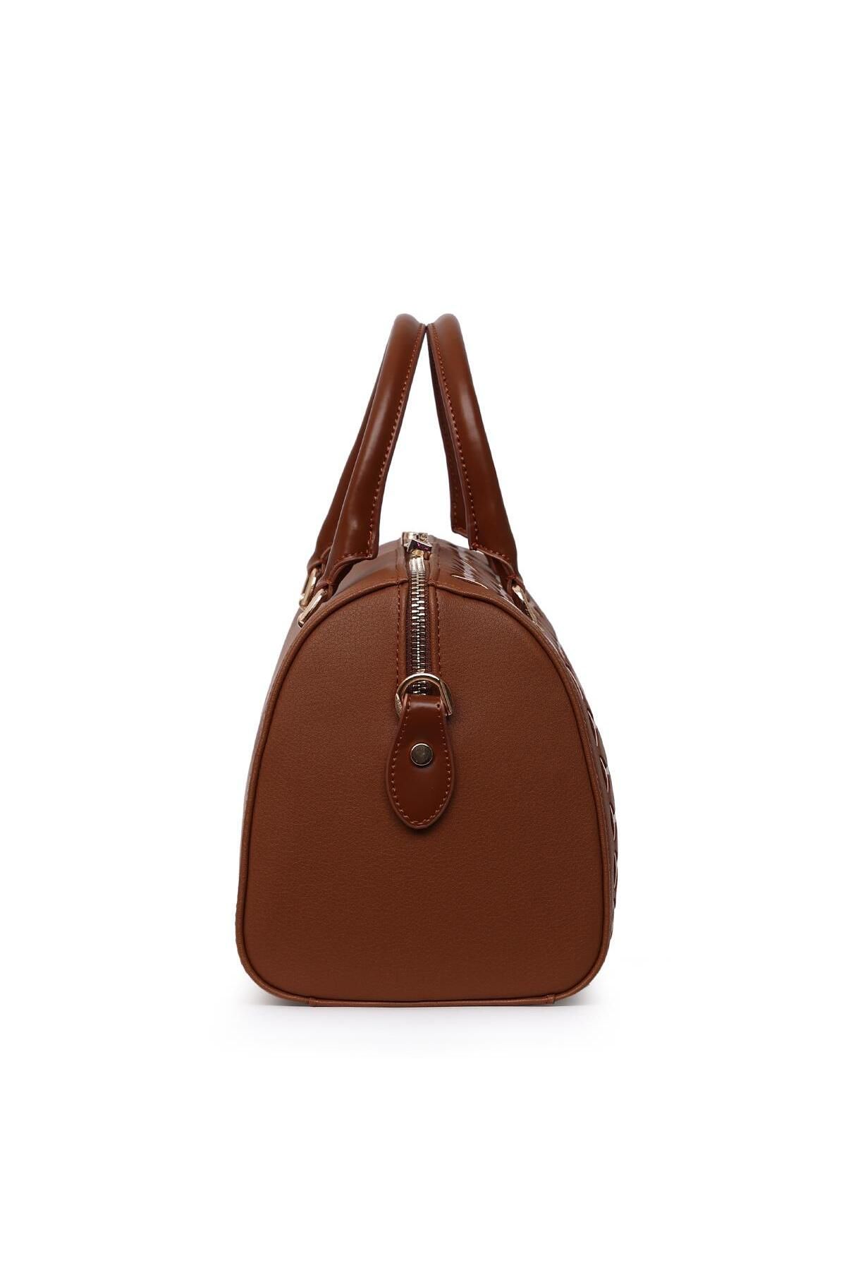 Matmazel-Dheneb Tan Hand and Shoulder Bag 3