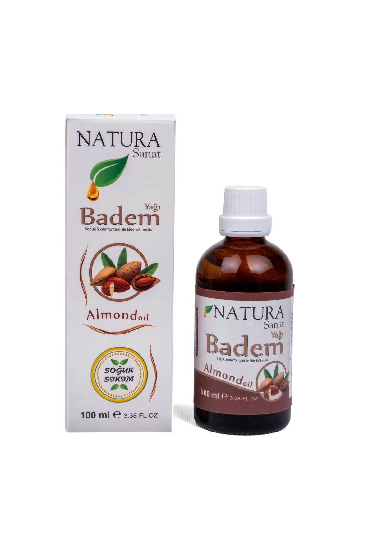 NATURA SANAT %100 Saf Badem Yağı 100 ml