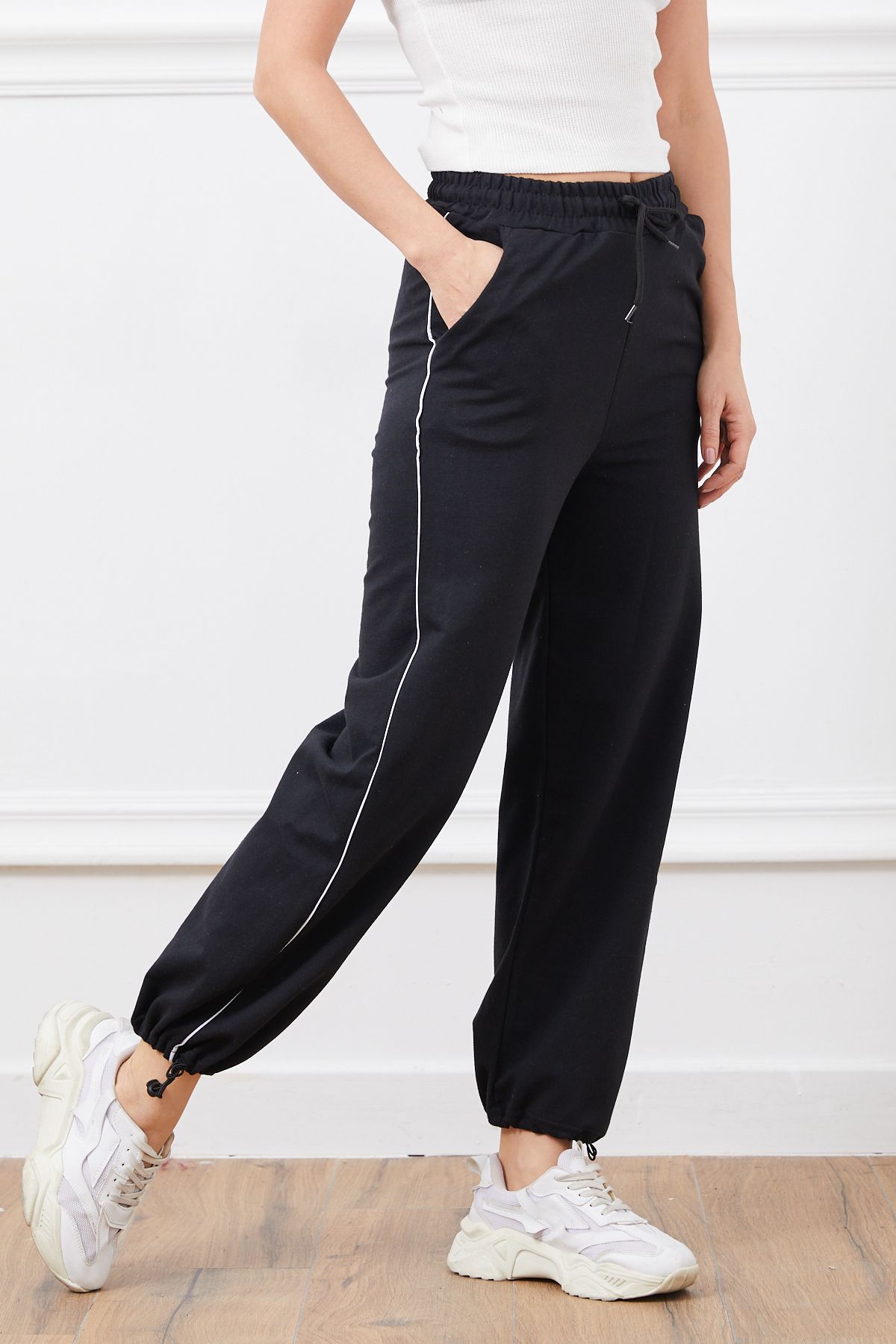 DPARİS-Sweatpants with Stoppers 2