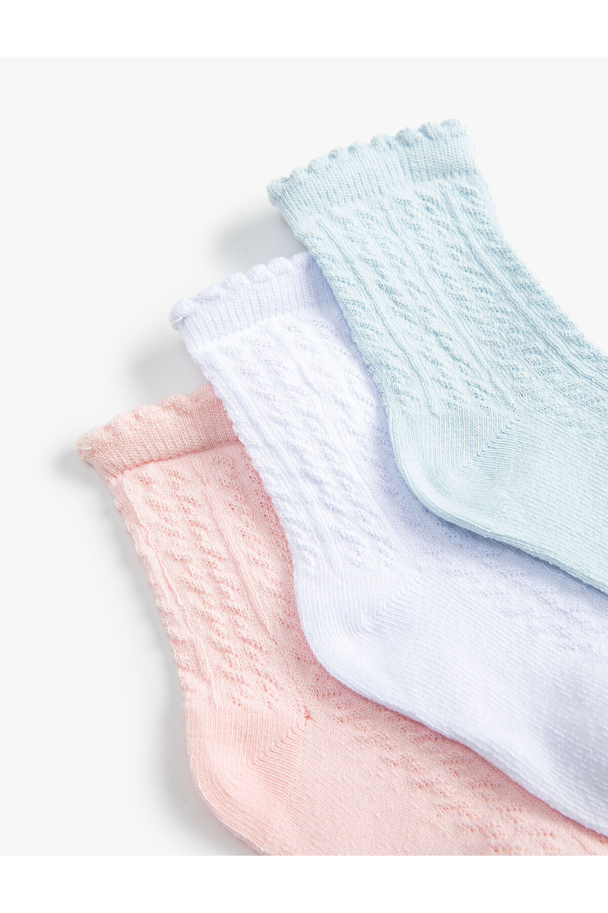 Koton 3’lü Çorap Seti Pamuk Karışımlı fotoğrafı 3 (önizleme)