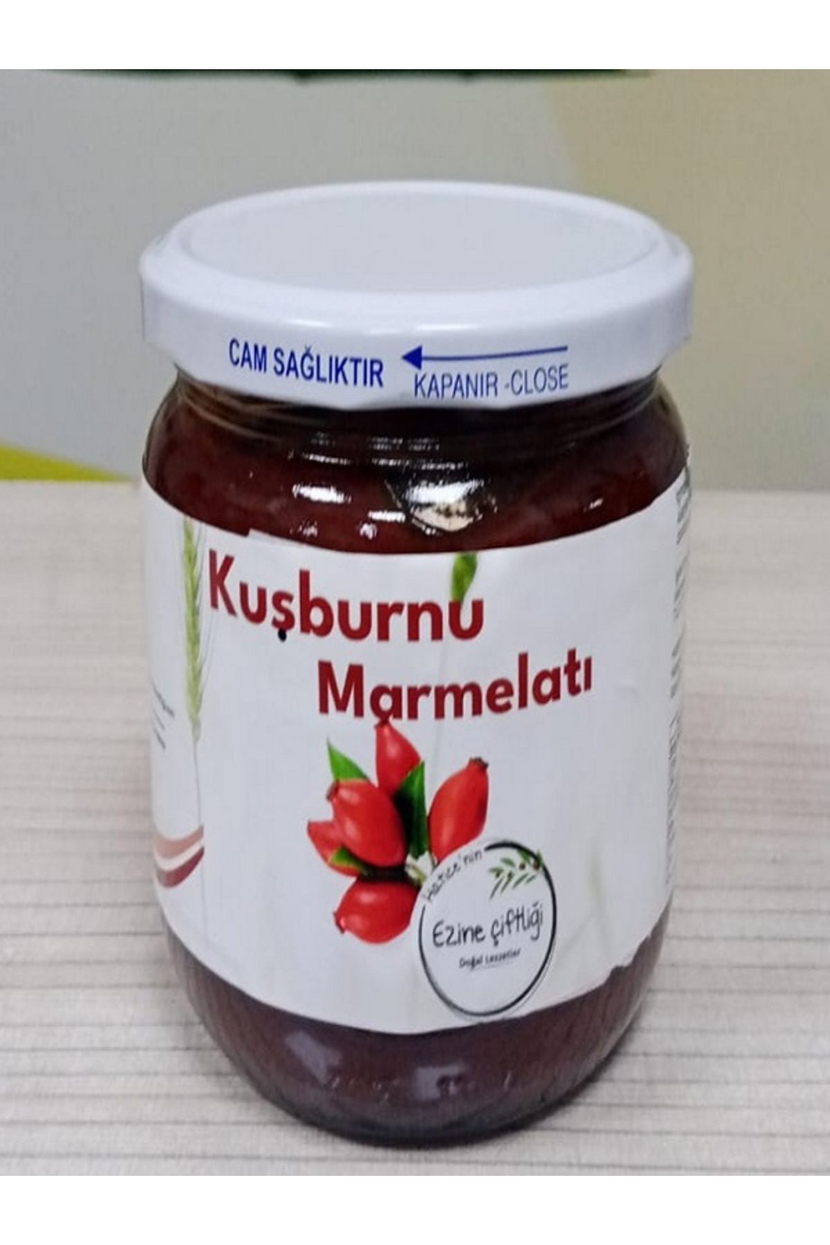 Ezine Çiftliği Haticenin Ezine Çiftliği 400gr Kuşburnu Marmelatı