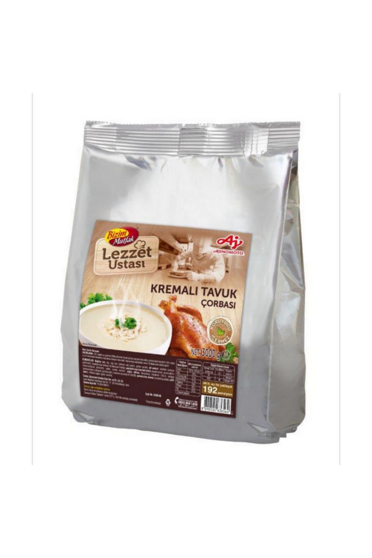 Bizim Mutfak Lezzet Ustası Kremalı Tavuk Çorbası 3 Kg 26051