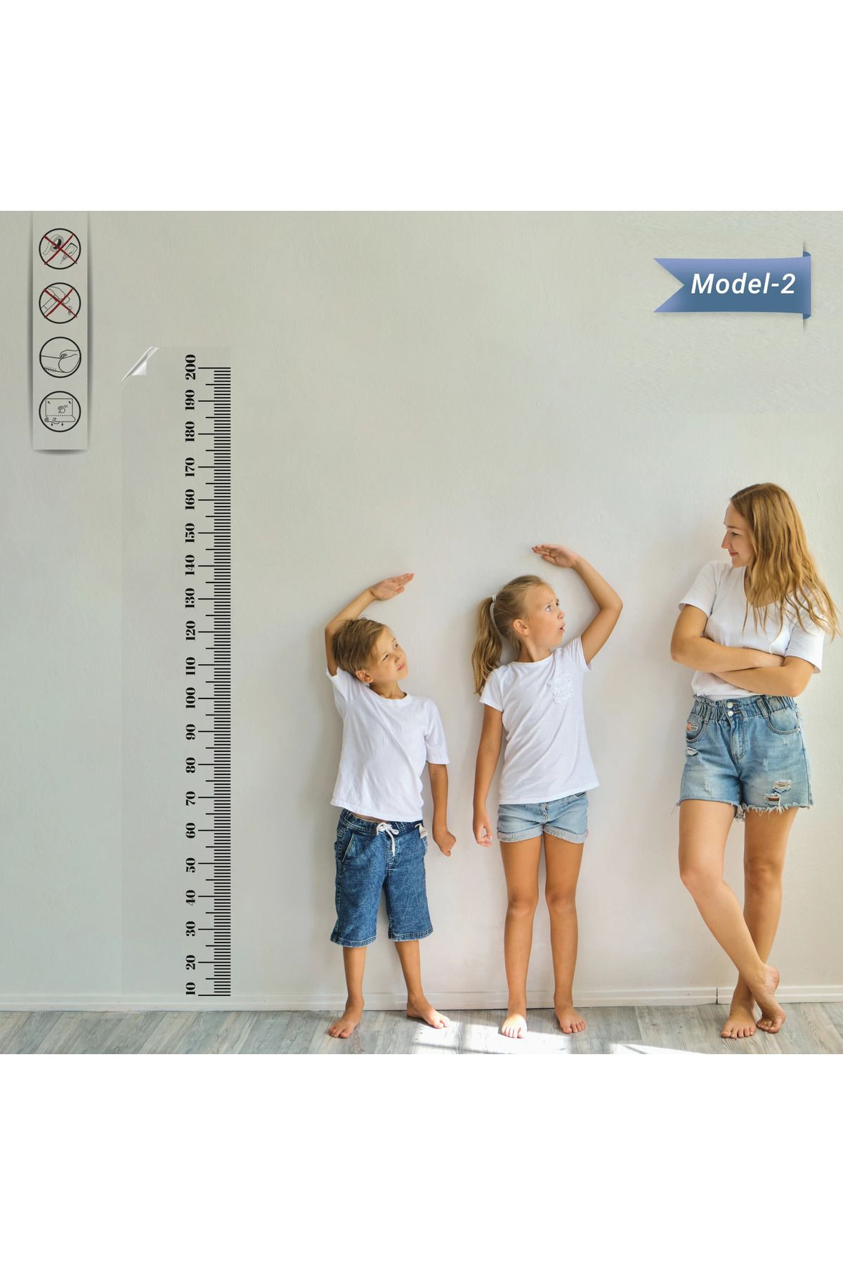 ZERO LAND Statik Kağıt Boy Ölçer (Model-2) 30 CM X 200 CM ZRNET