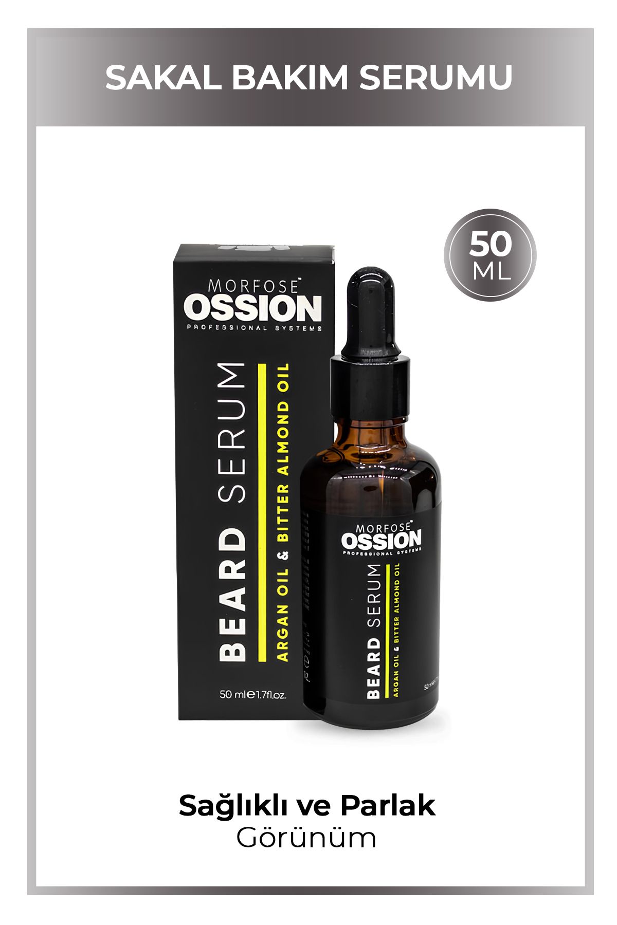 Ossion Ossıon Premıum Barber Lıne Sakal Bakım Serumu 50 ml