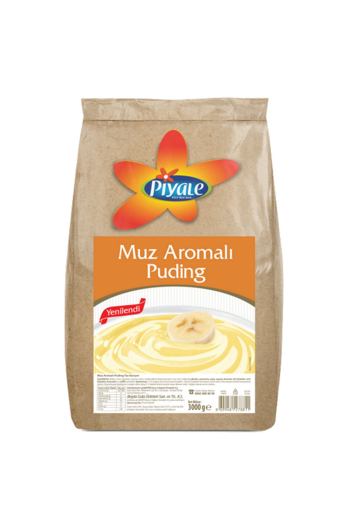 Piyale Muzlu Puding 3 Kg 453121