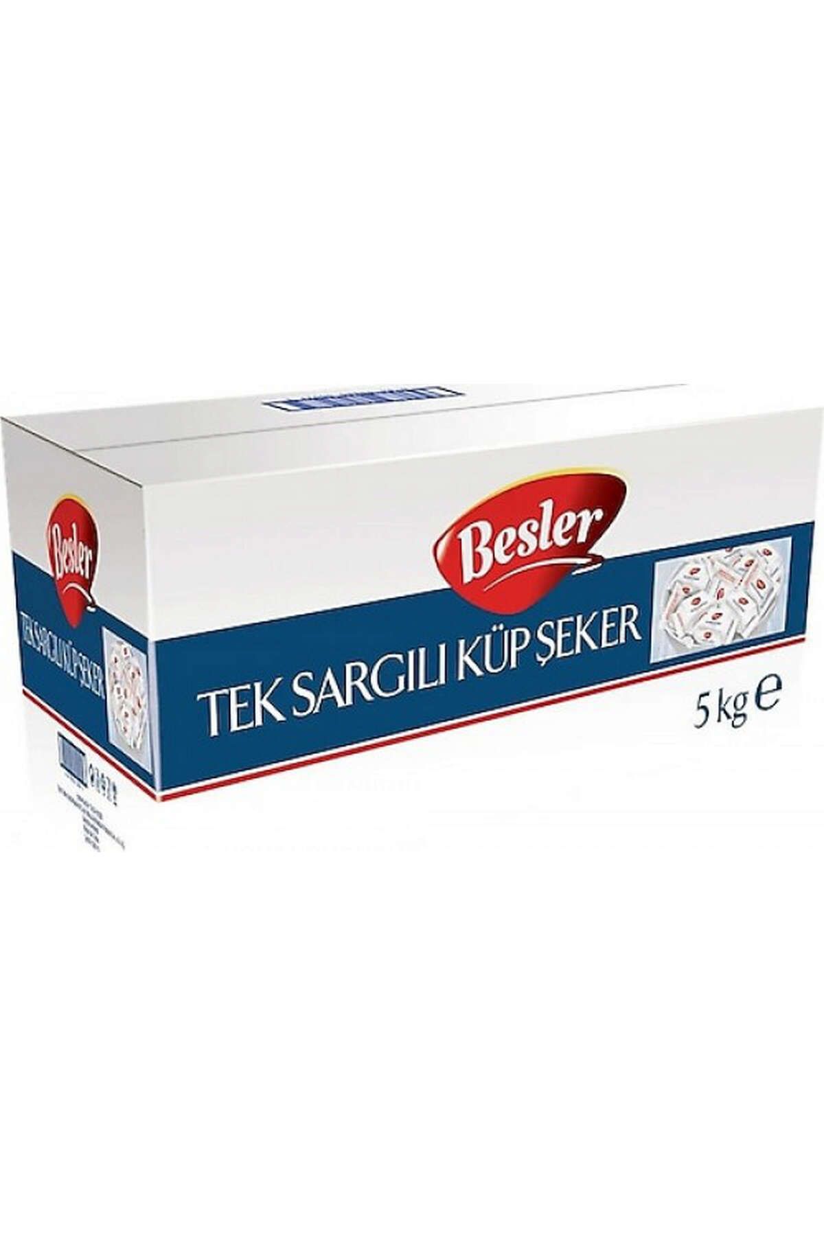 Bizim BESLER TEK SARGILI KÜP ŞEKER (1x5KG) 338108