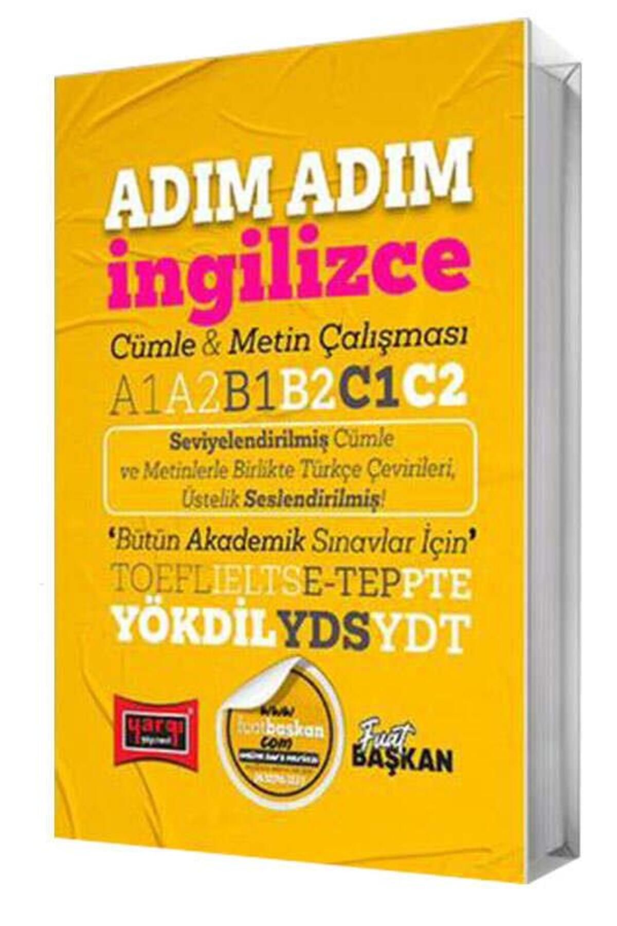 Yargı Yayınları Yökdil Kademeli Cümle & Metin Çalışması A1 A2 B1 B2 C1 C2