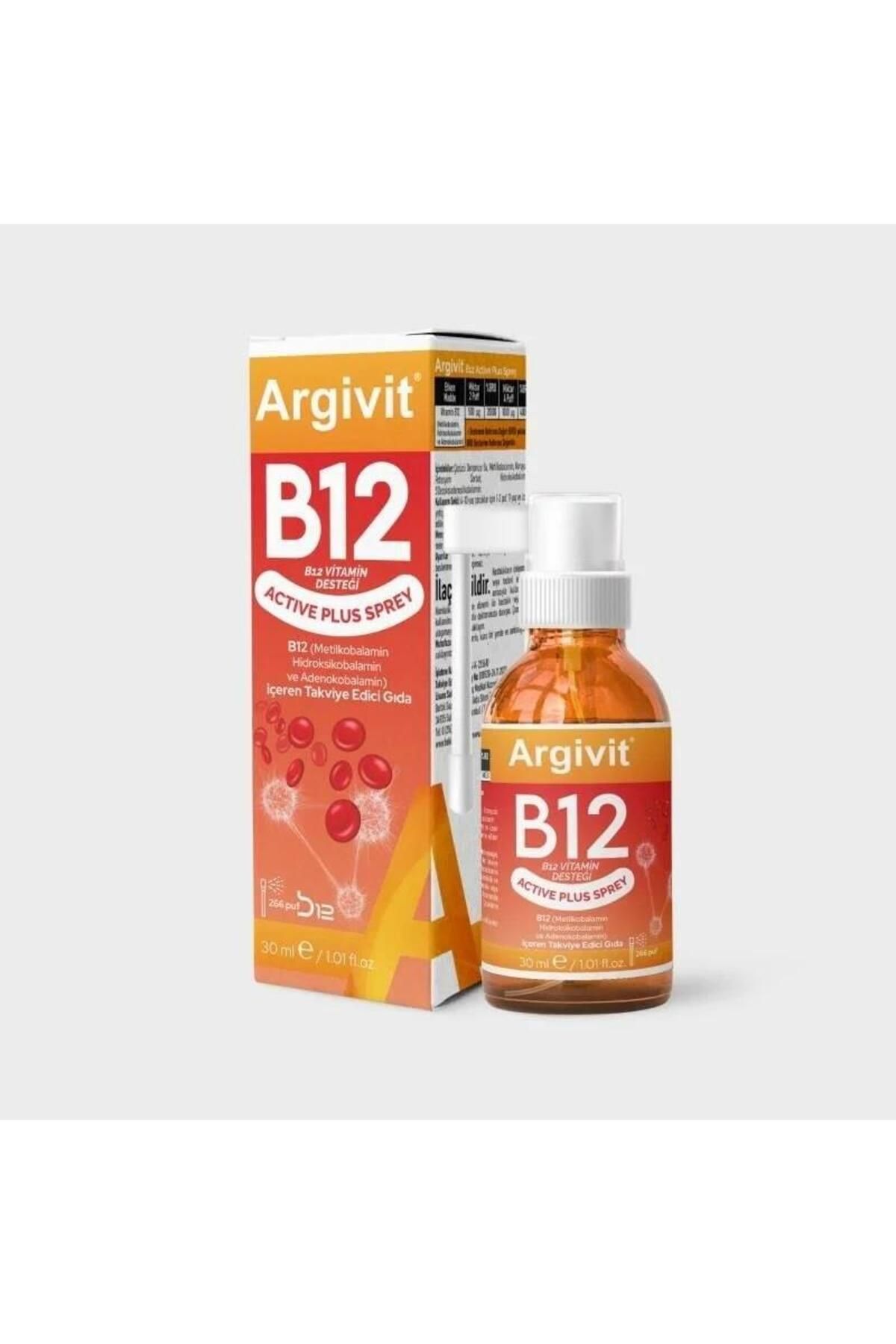 Argivit B12 Active Plus Sprey 30 ml