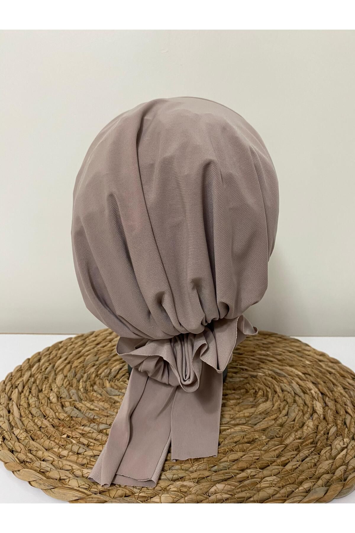 Şehr i sultan-Practical Socialite Bonnet, Fancy, Ready Practical, Snap-On Style Hijab 2