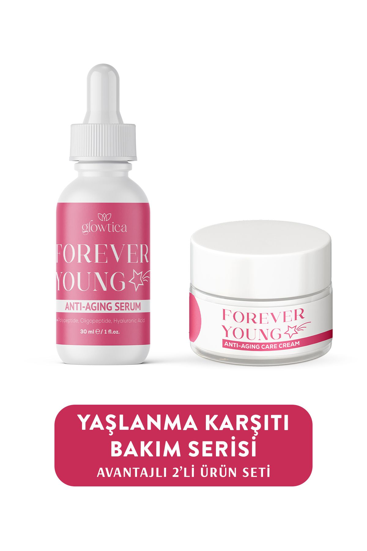 Glowtica Yaşlanma Karşıtı Botoks Etkili Leke,giderici Anti-aging Ve Lifting Serum Ve Yüz Kremi.-1