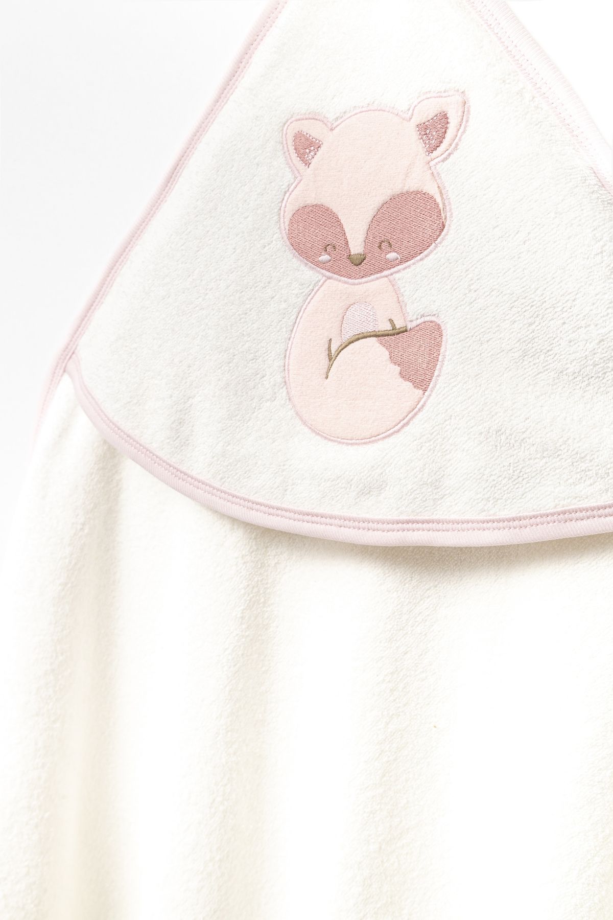 VaVbaby-Soft Towel Bathrobe - Baby Fox Set of 4 3