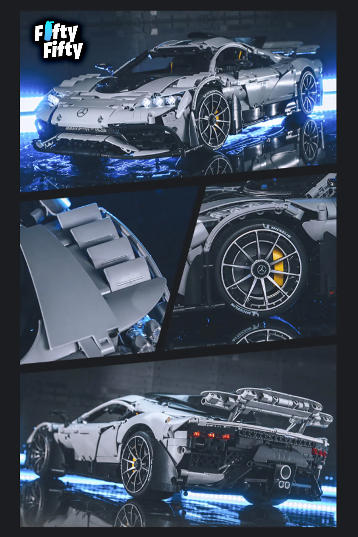 کادا مرسدس AMG One – C61503W (۳۲۹۵ قطعه) مجموعه ساخت اسباب‌بازی حرفه‌ای