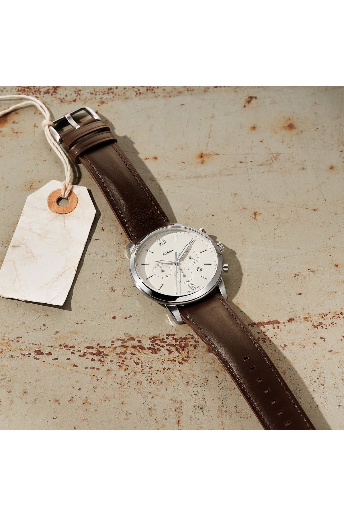 Fossil-Neutra Chrono herren Uhr Braun FS5380 4