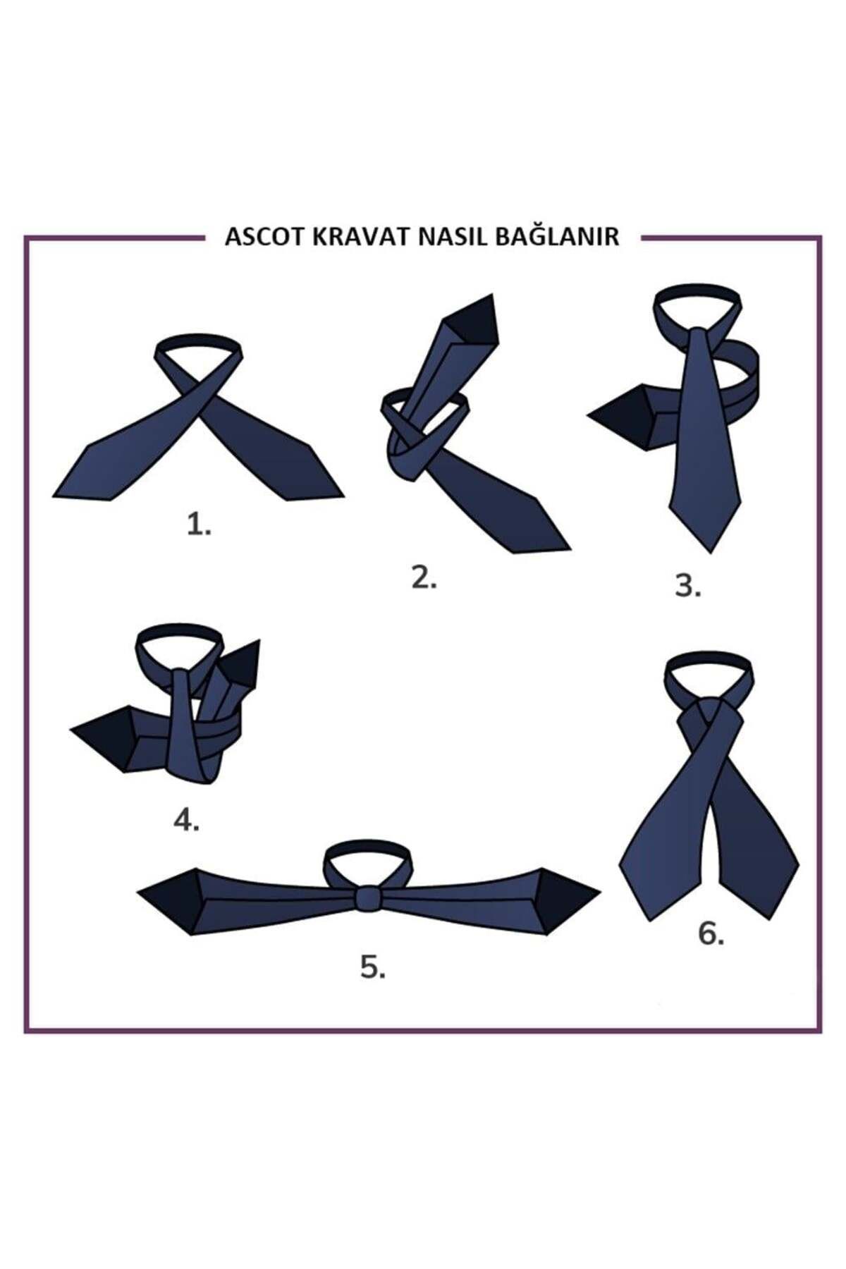 COOLMENCLUB-Ascot Tie Scarf 2