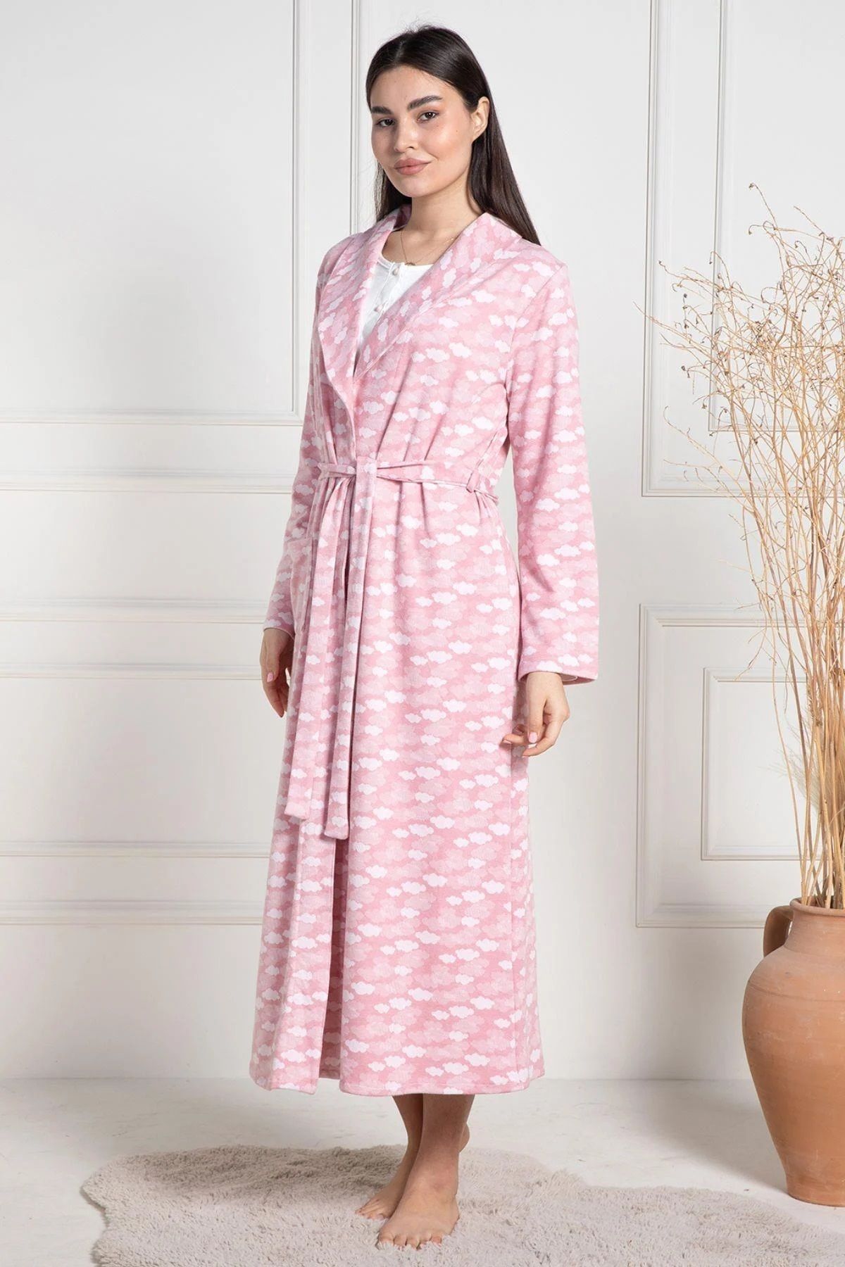 by İGP-Maternity Maternity Dressing Gown Raised Nightgown Set 1