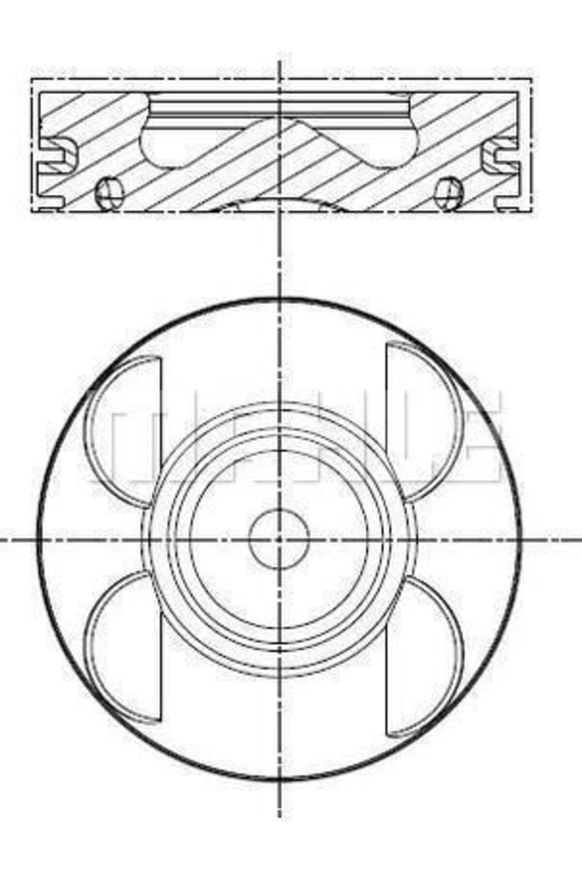 Genel Markalar PISTON SEGMAN STD 88.00mm MERCEDES OM646 W204 W211