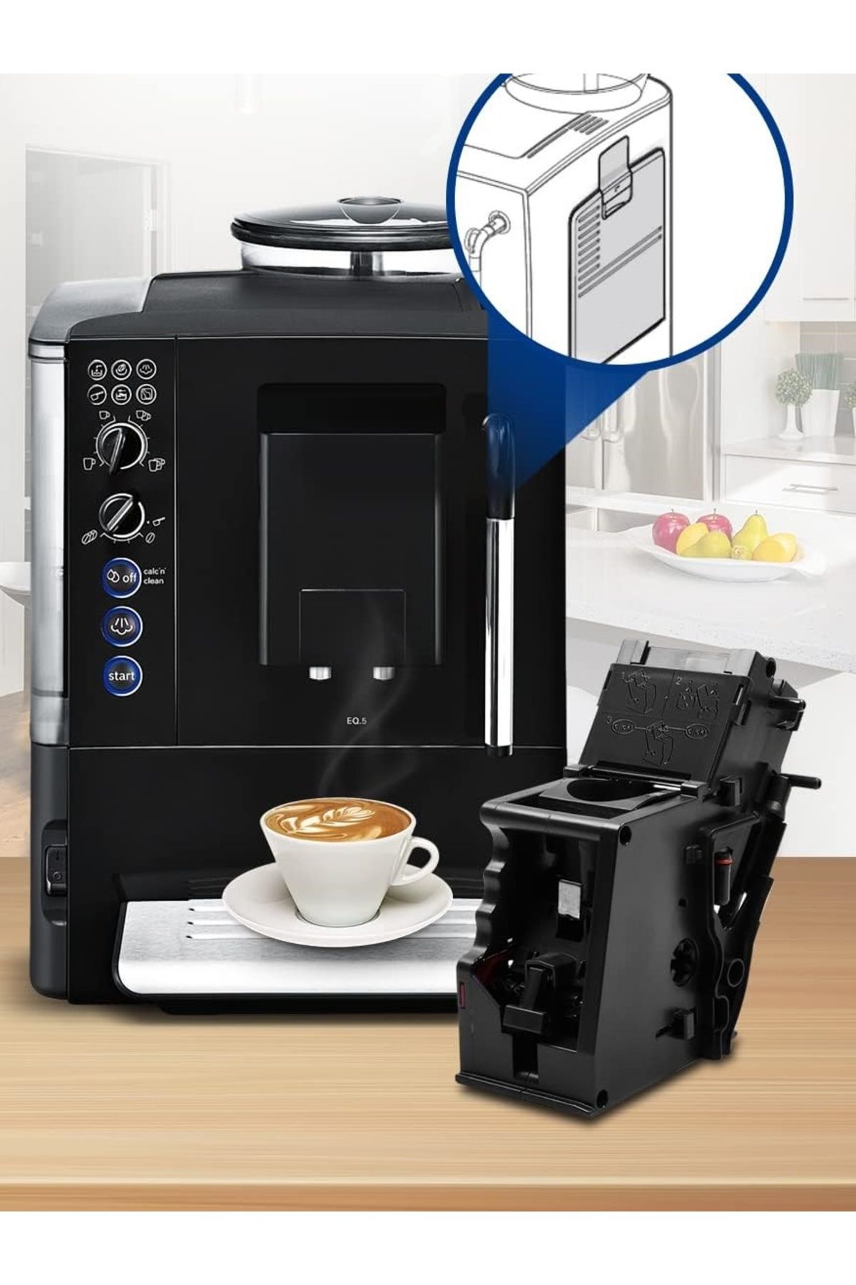 Siemens-Replacement Brewing Unit Eq5 Eq6 Eq7 Eq8 for Bosch Coffee Machine 5