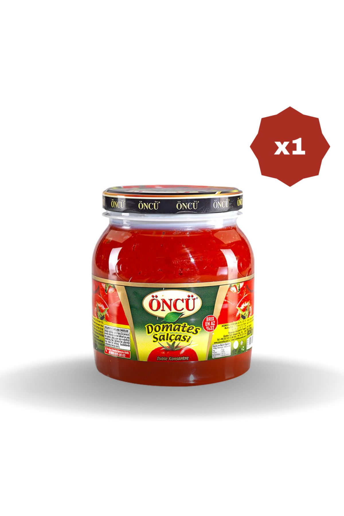 Öncü ÖNCÜ DOMATES SALÇASI 1650 GR - (1 ADET)