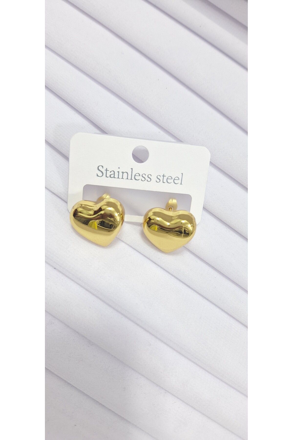 JANRA WORLD-Stainless Steel Nail Model Women's Earrings - Elegance Suitable for All 1