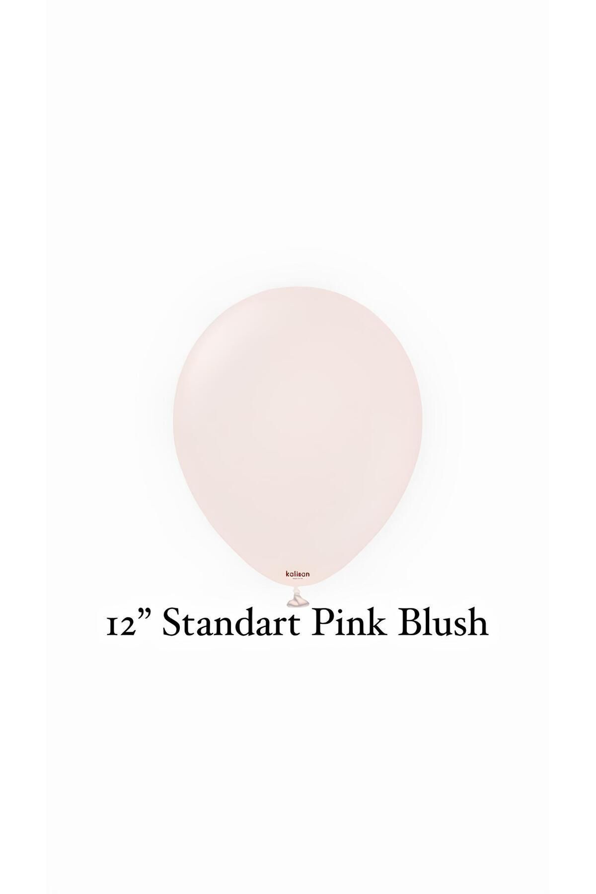 Baloncum ^^ 12 Inç Pink Blush 10'lu Balon Seti, 12 Inç Pembe Parti Balonu 10 Adet