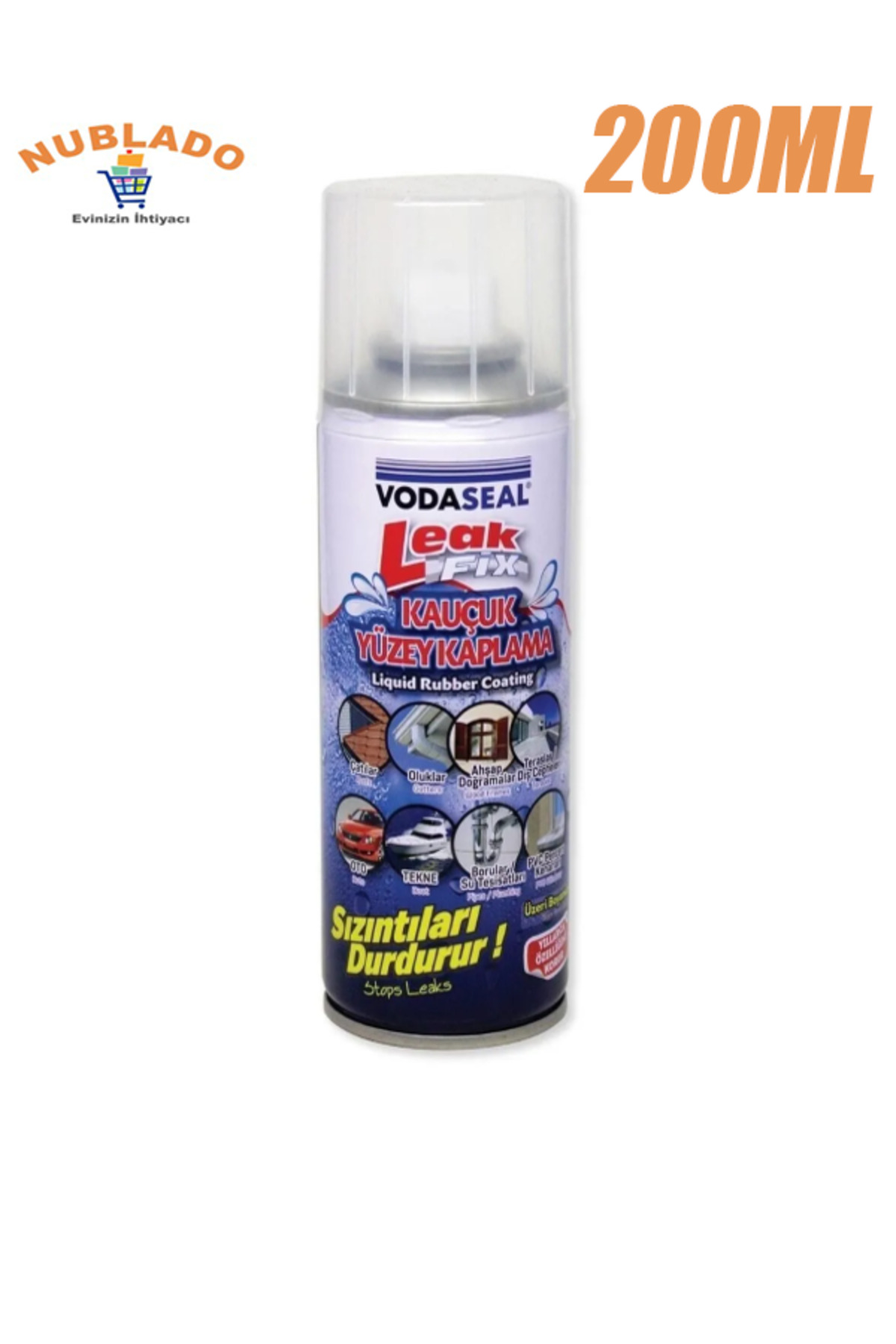 nublado Leak Fix Su Geçirmez Sızdırmaz Sızıntı Önleyici Kauçuk Kaplama ...