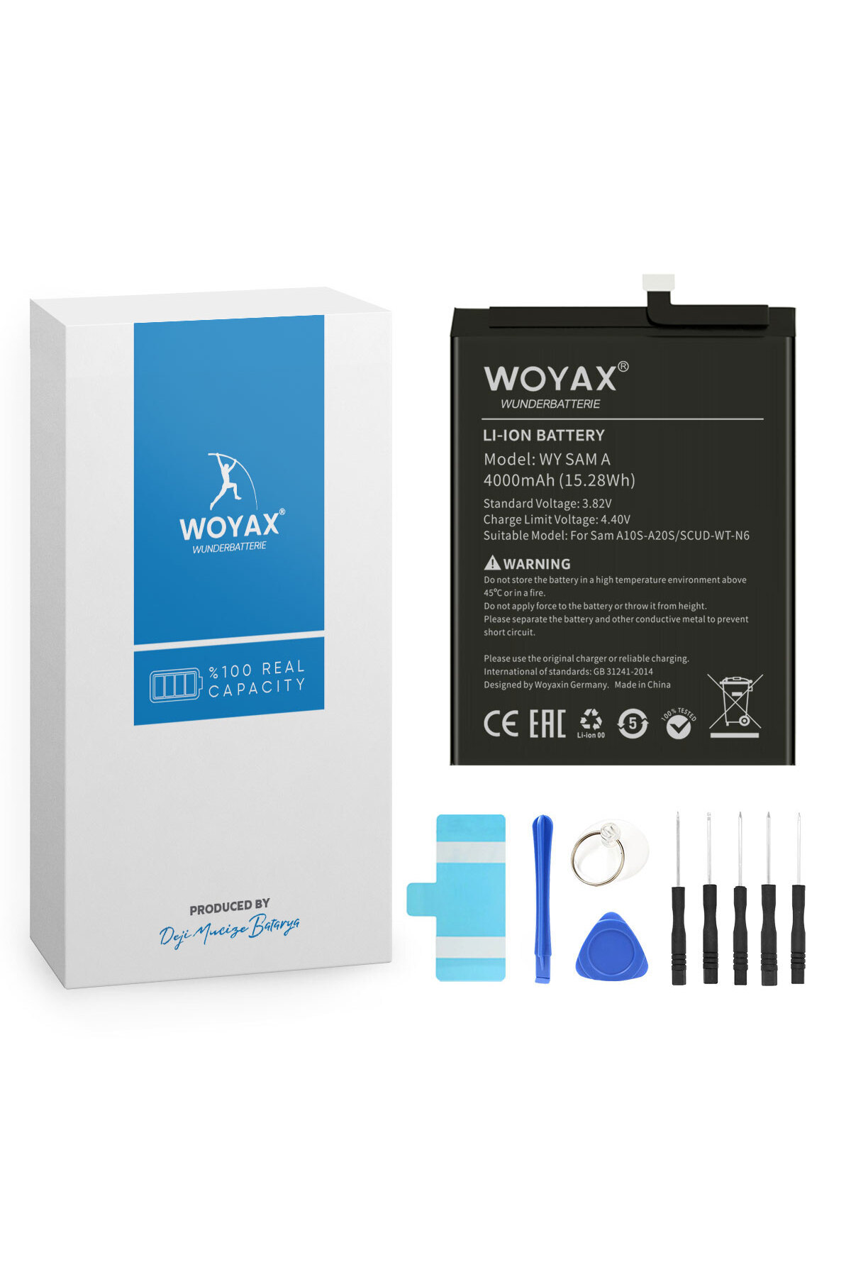 woyax by Deji Samsung Galaxy A10S / A20S Uyumlu Premium Batarya