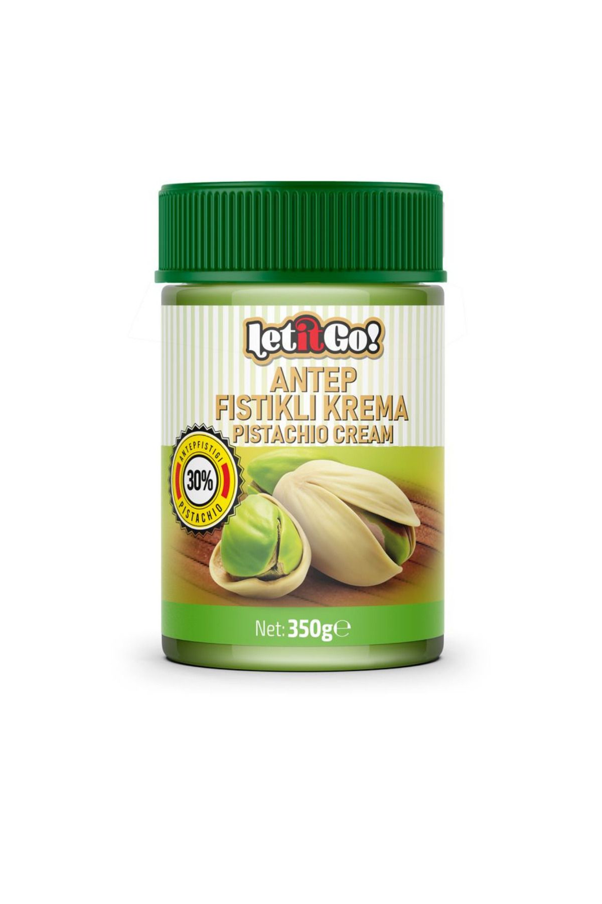 LET IT GO Antep Fıstıklı Krema 350 Gr