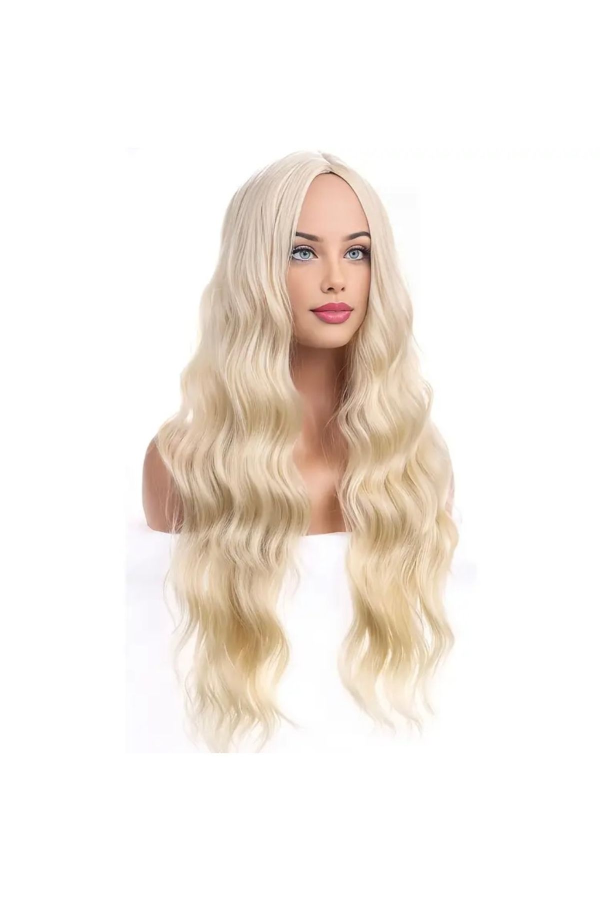 favorim peruk-New Season Luxury 1St Quality Wavy Tulle Wig 3