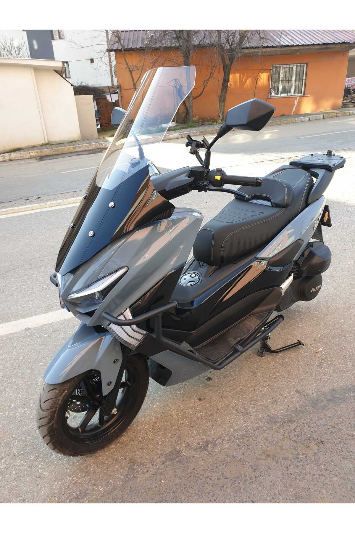 Küba Chia 125 Siperlik Ön Cam 2023-2025 Model 78cm şeffaf Renkli 4mm UZUN CAM