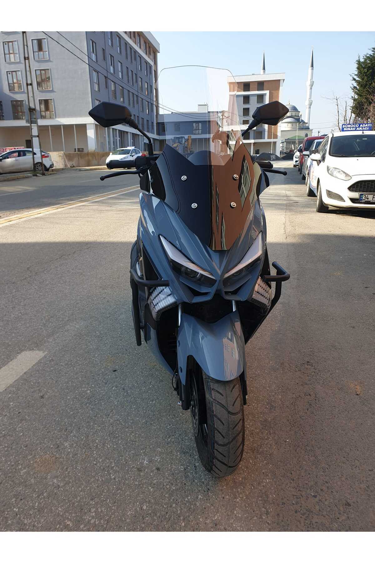 Küba Chia 125 Siperlik Ön Cam 2023-2025 Model 78cm şeffaf Renkli 4mm UZUN CAM