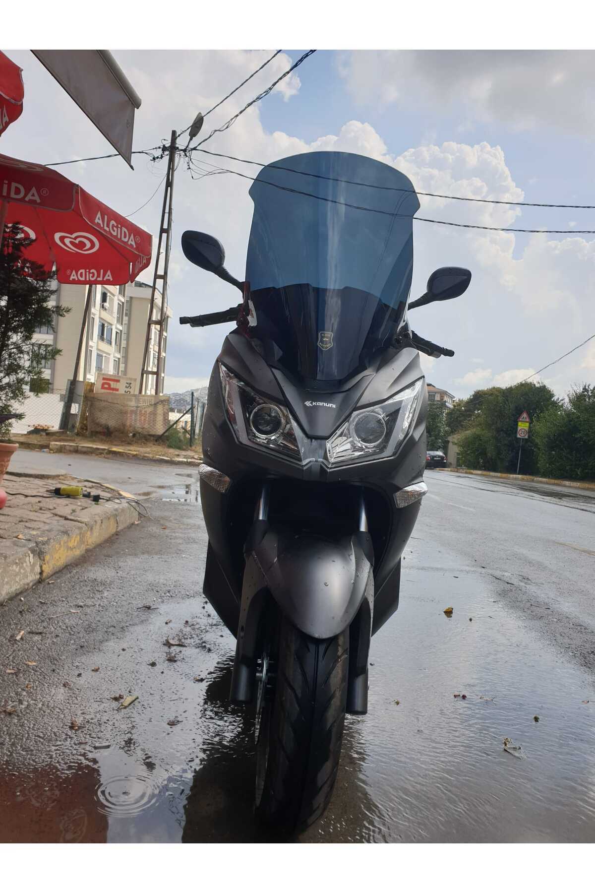 Kanuni Reha 250 Siperlik Ön Cam 2022-2025 Model 72cm Siyah Renkli 4mm UZUN CAM