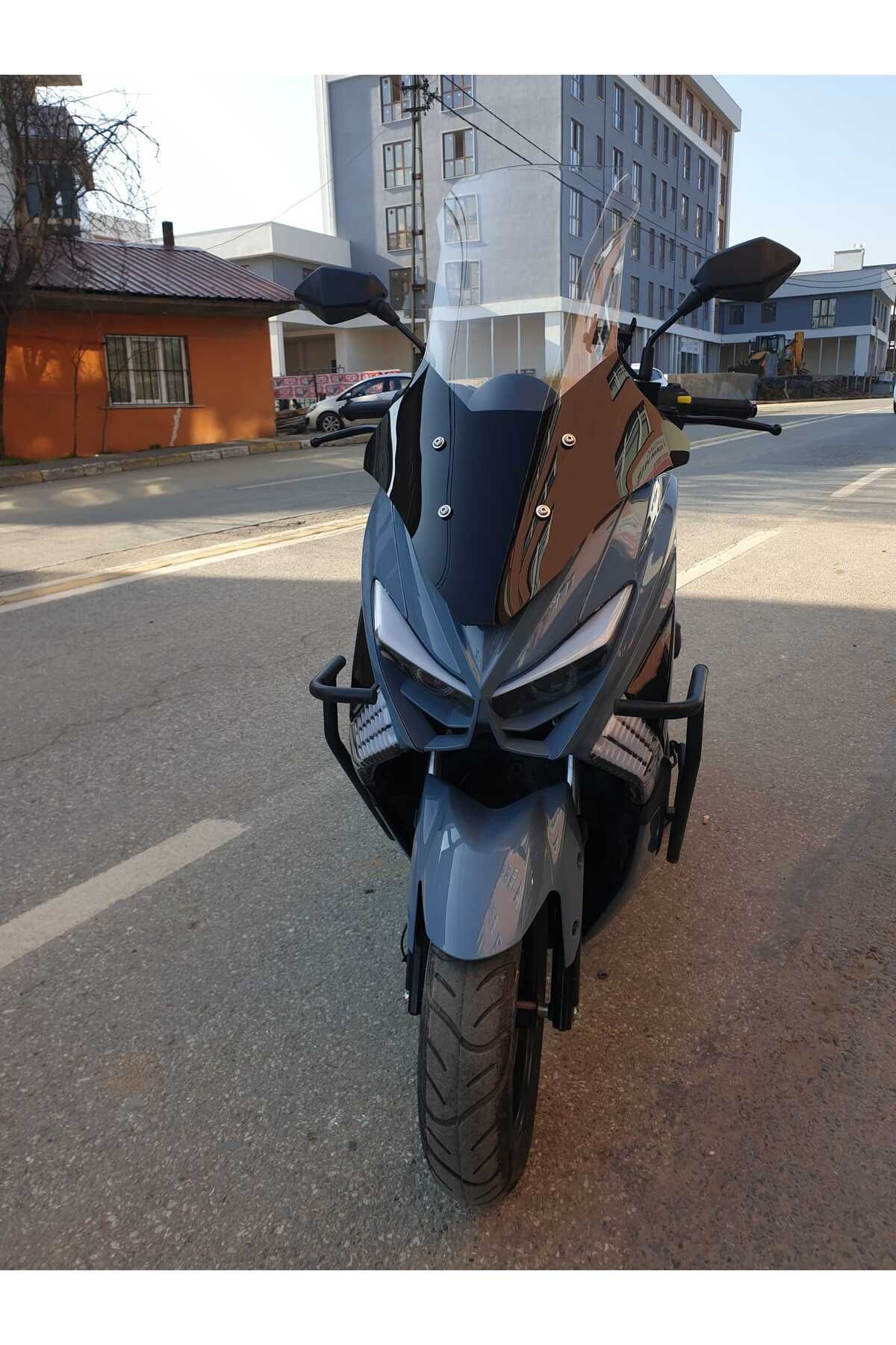 Küba Chia 125 Siperlik Ön Cam 2023-2025 Model 78cm şeffaf Renkli 4mm UZUN CAM