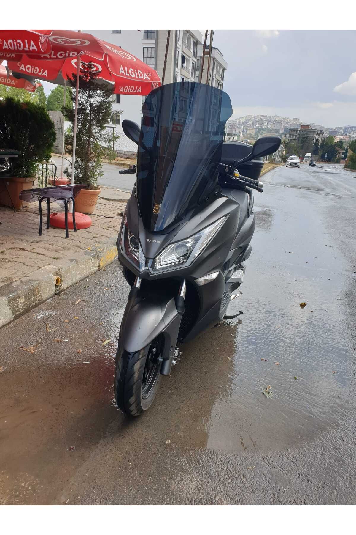 Kanuni Reha 250 Siperlik Ön Cam 2022-2025 Model 72cm Siyah Renkli 4mm UZUN CAM