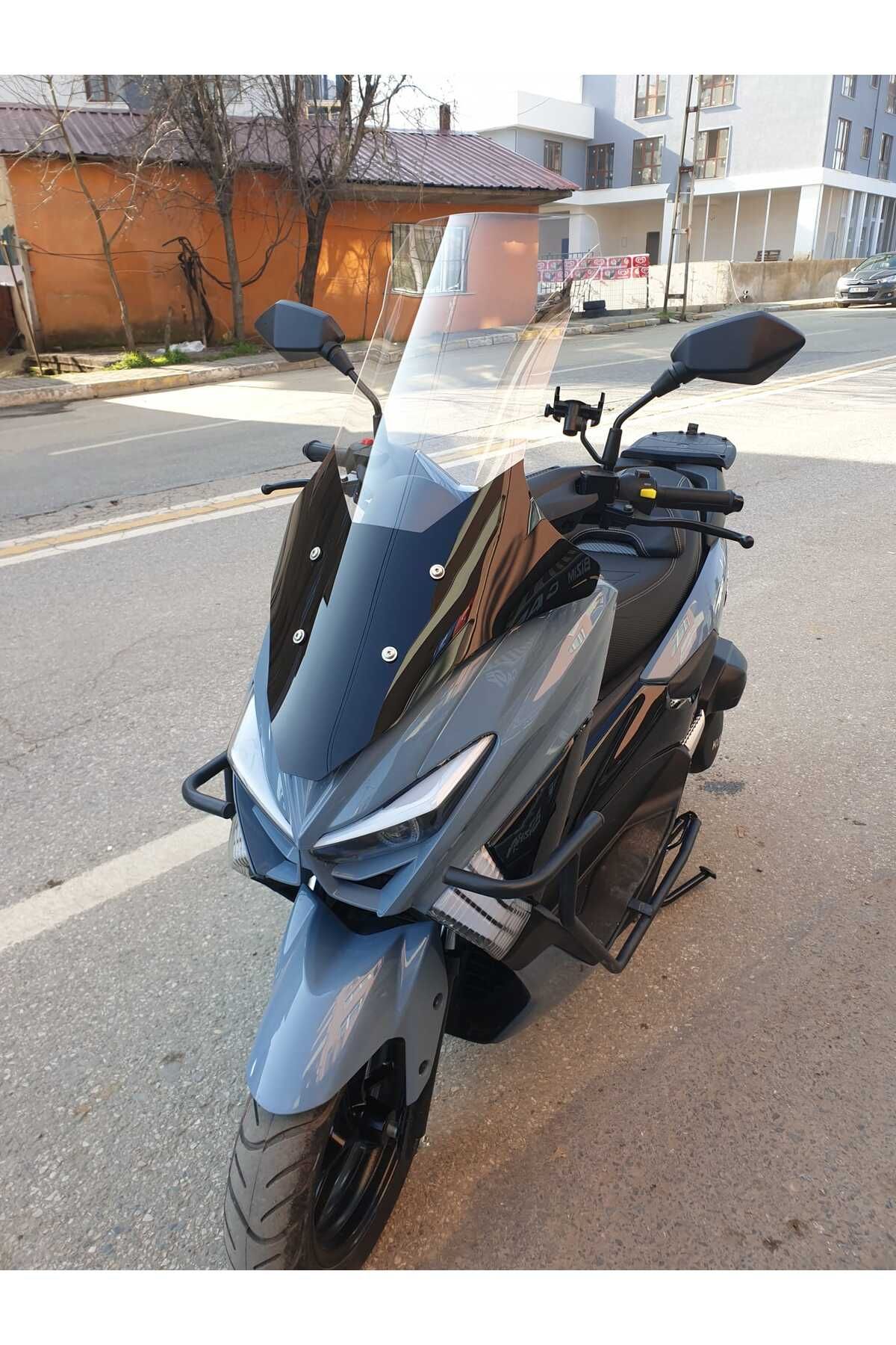 Küba Chia 125 Siperlik Ön Cam 2023-2025 Model 78cm şeffaf Renkli 4mm UZUN CAM