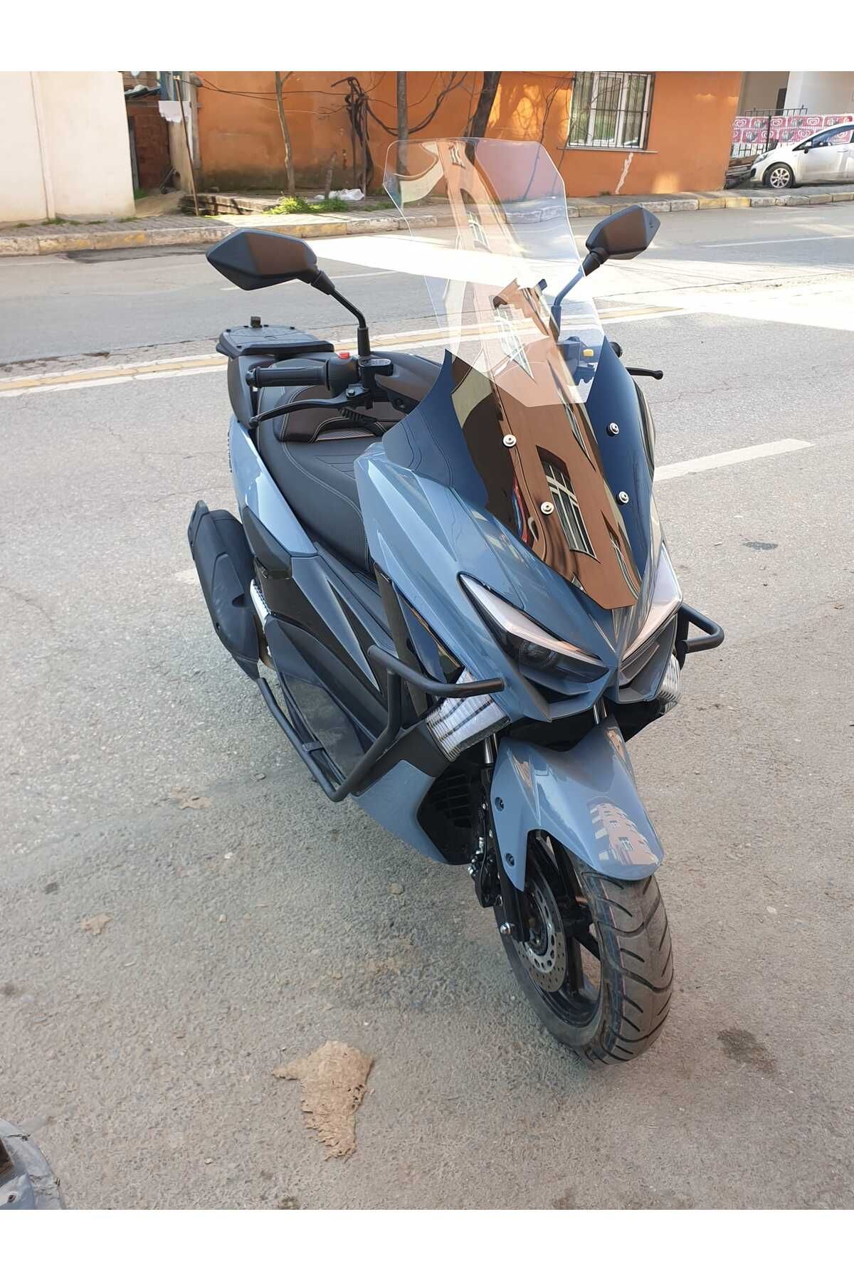 Küba Chia 125 Siperlik Ön Cam 2023-2025 Model 78cm şeffaf Renkli 4mm UZUN CAM