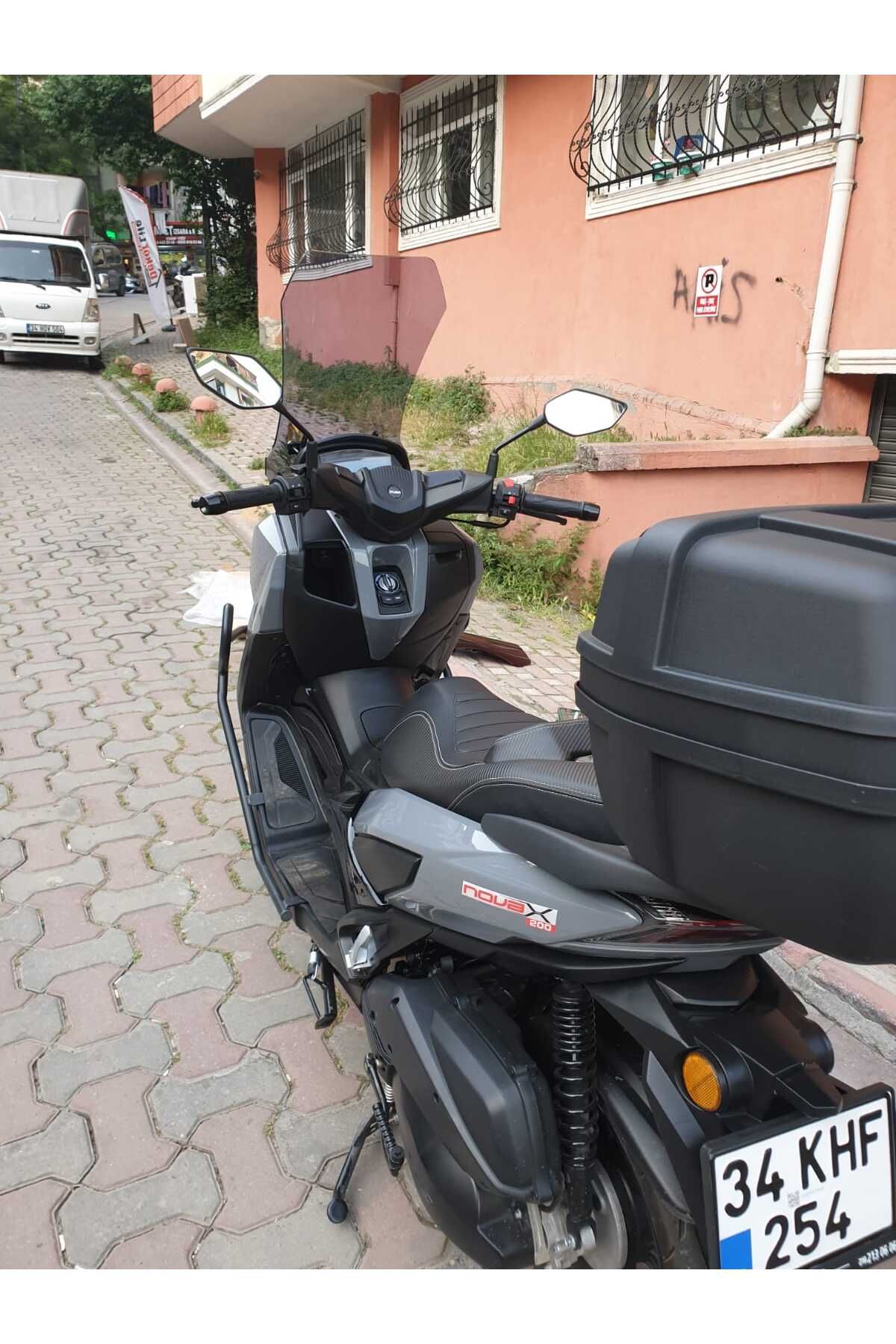 Küba Novax 200 Siperlik Ön Cam 2023-2025 Model 65cm Füme Renkli 4mm UZUN CAM