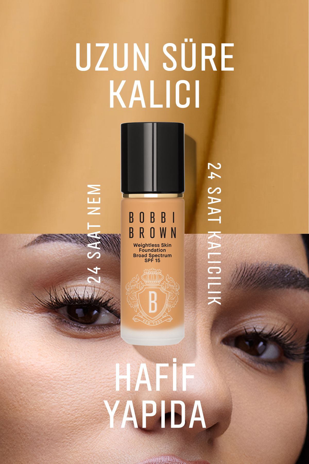 BOBBI BROWN-Moisturizing Foundation with Intensive and Light Formula Spf15 30Ml-Alabaster Passi.4926 8