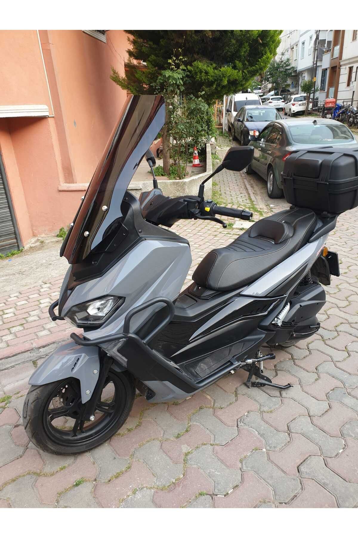 Küba Novax 200 Siperlik Ön Cam 2023-2025 Model 65cm Siyah Renkli 4mm UZUN CAM
