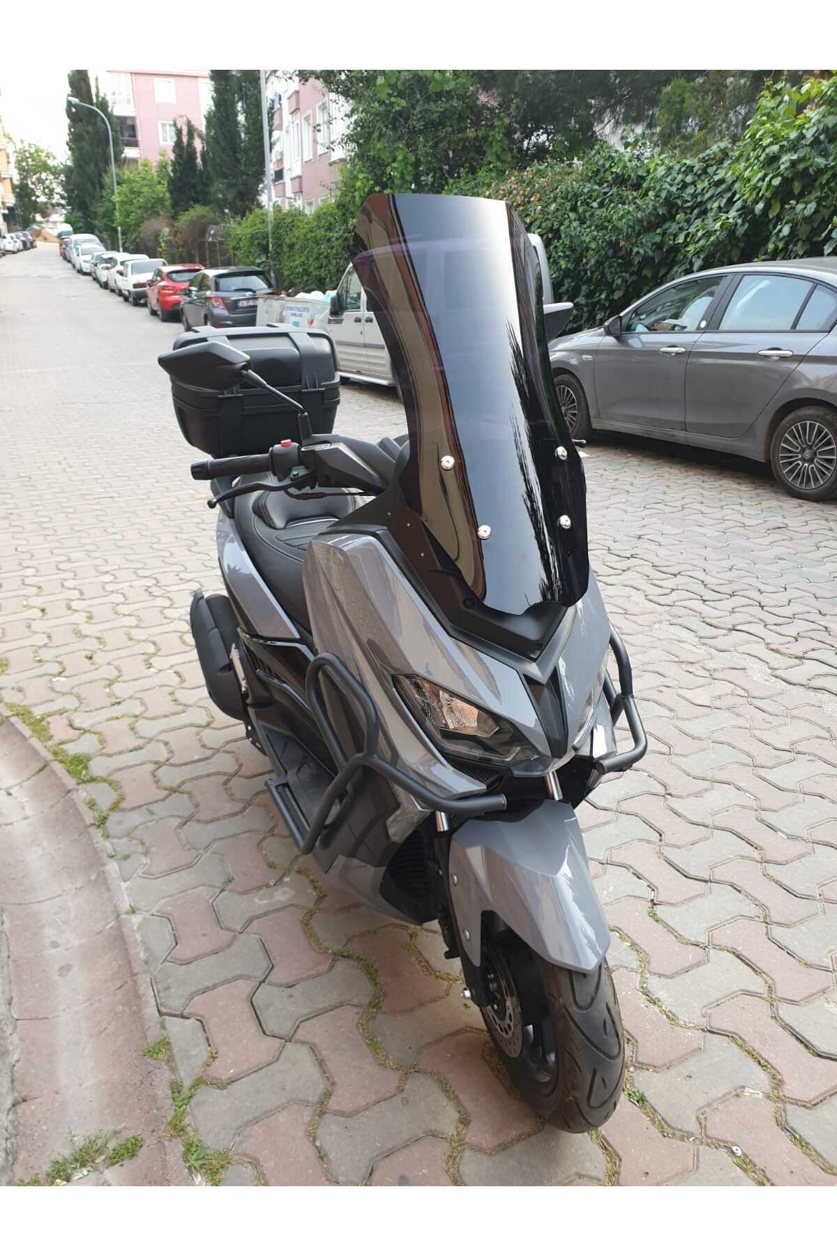 Küba Novax 200 Siperlik Ön Cam 2023-2025 Model 65cm Siyah Renkli 4mm UZUN CAM