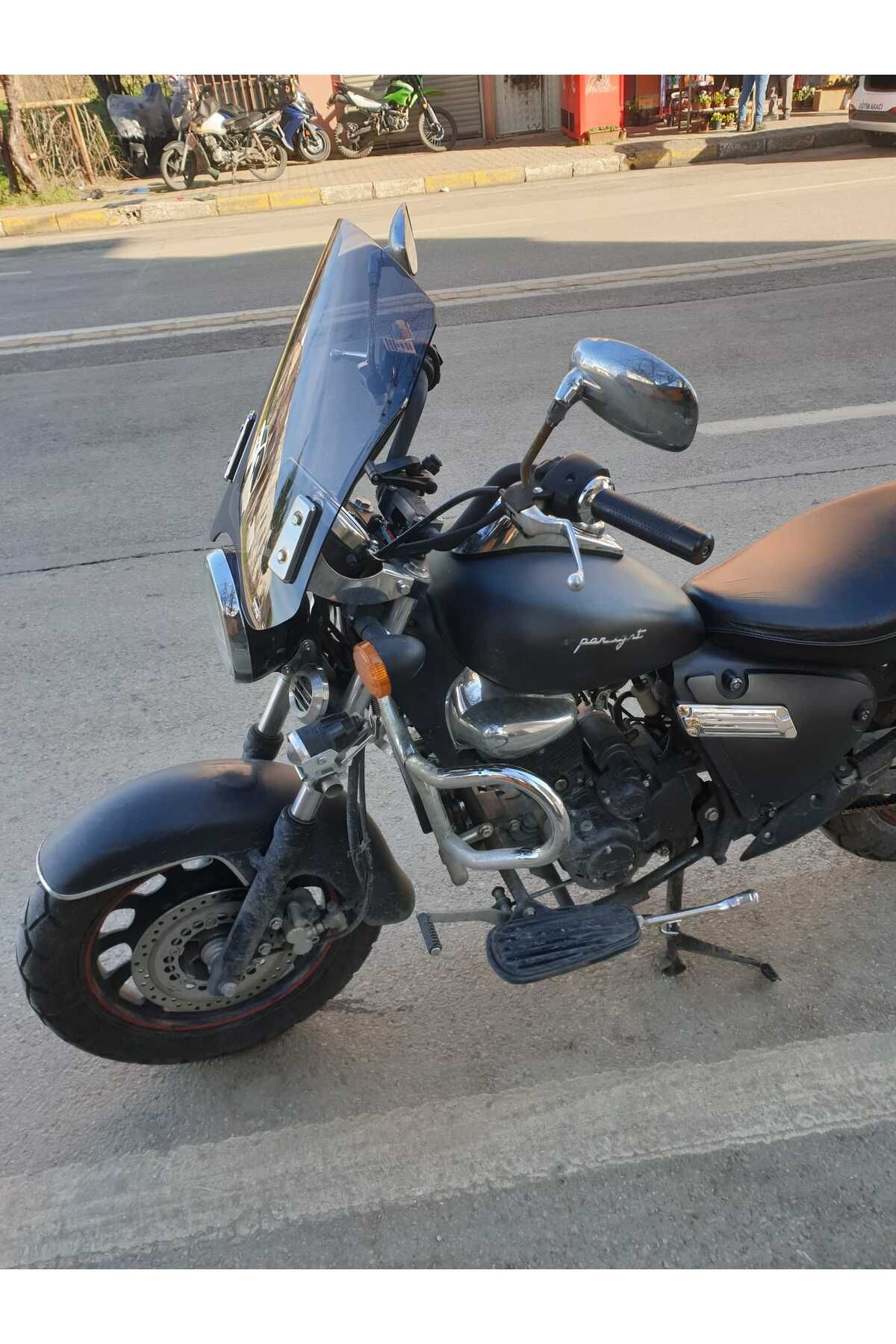 Küba Süperlight 125 150 200 Siperlik Ön Cam 2008 2016 Model 53cm Füme Renkli 4mm APARAT GÖNDERİLMEYECEK