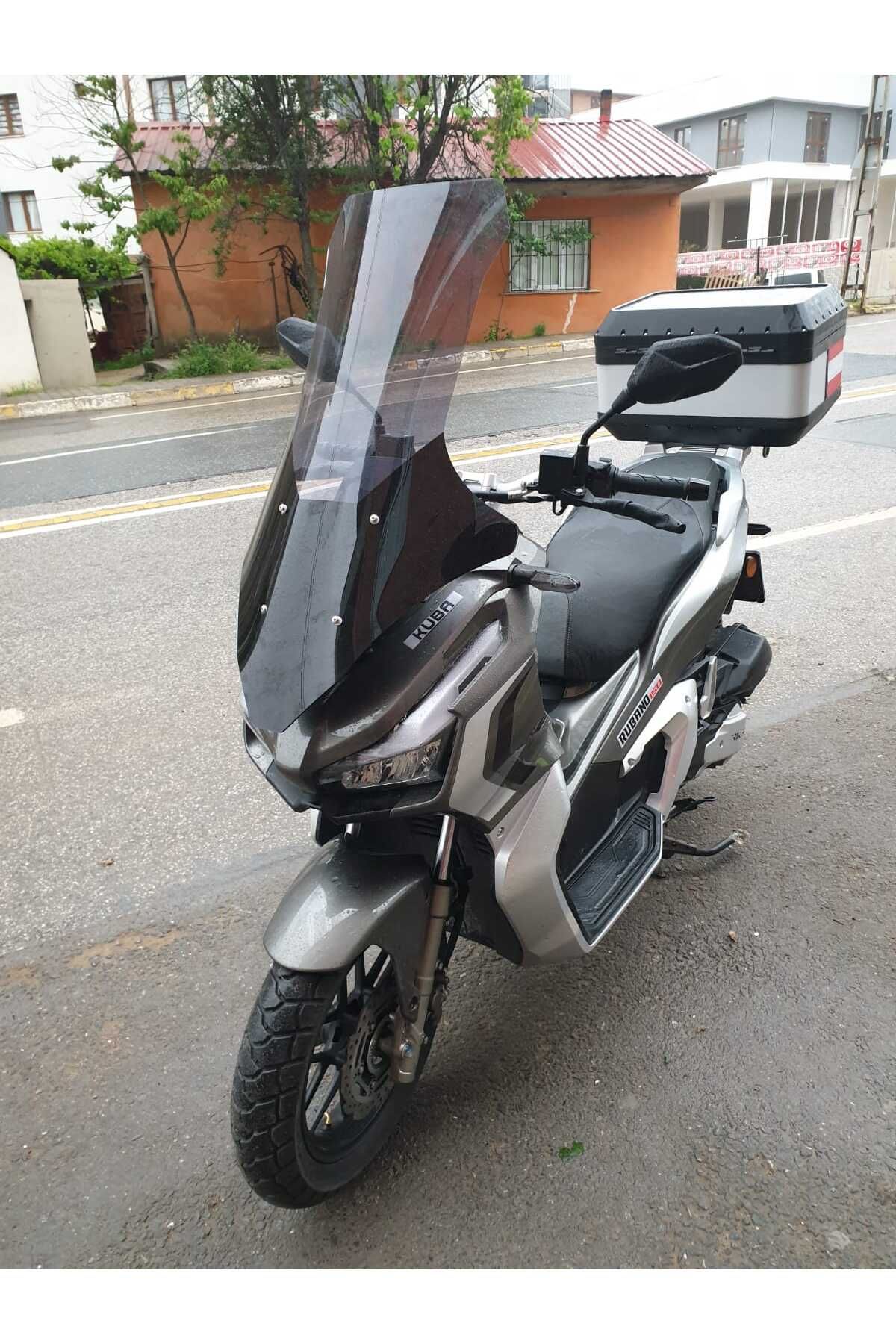 Küba Rubano 150 Siperlik Ön Cam 2023-2025 Model 78cm Füme Renkli 4mm UZUN CAM