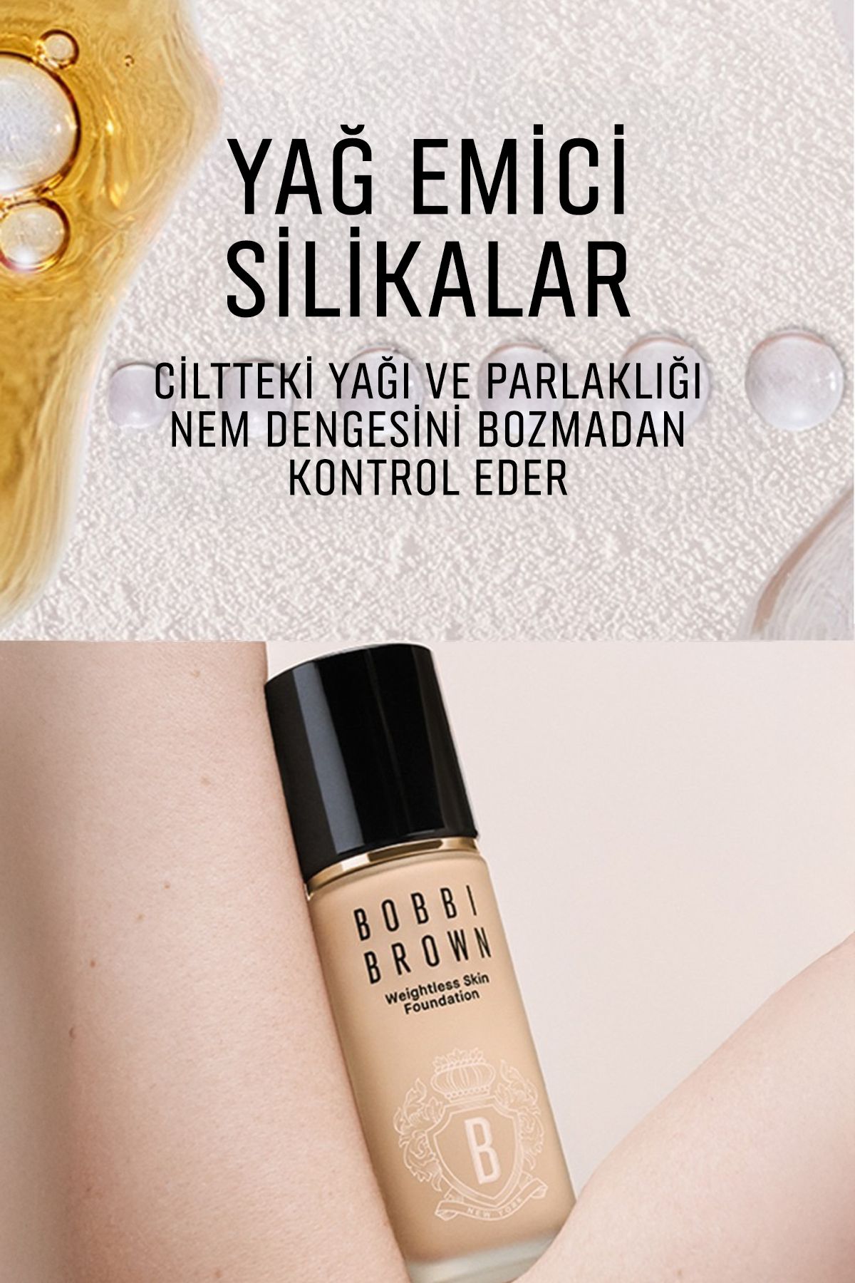 BOBBI BROWN-Moisturizing Foundation with Intensive and Light Formula Spf15 30Ml-Alabaster Passi.4926 6