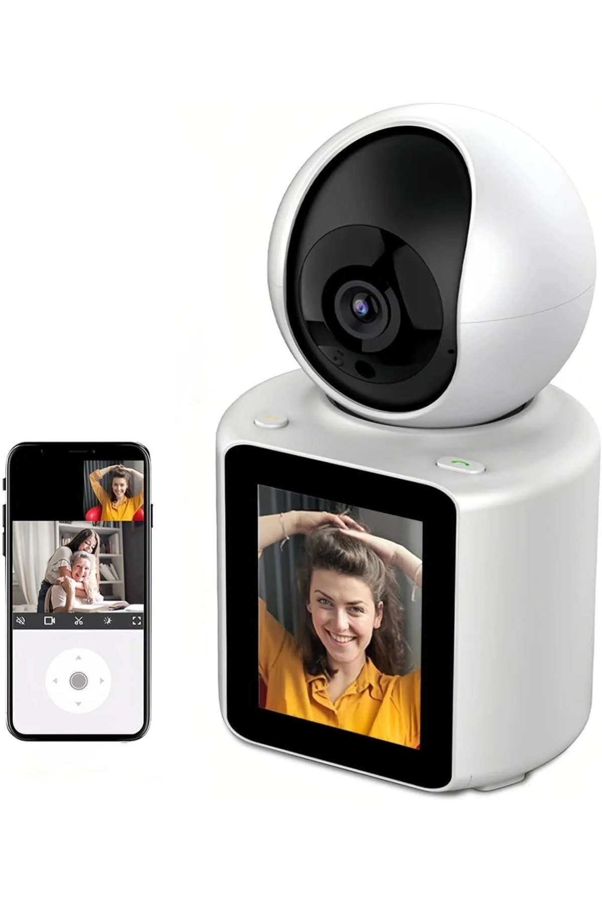 DigiMonster İki Yönlü Video Görüntülü Arama Bebek Monitörü 2,8 inç Ekranlı Evcil Hayvan Dadı Hareket Takipli fotoğrafı 6 (önizleme)